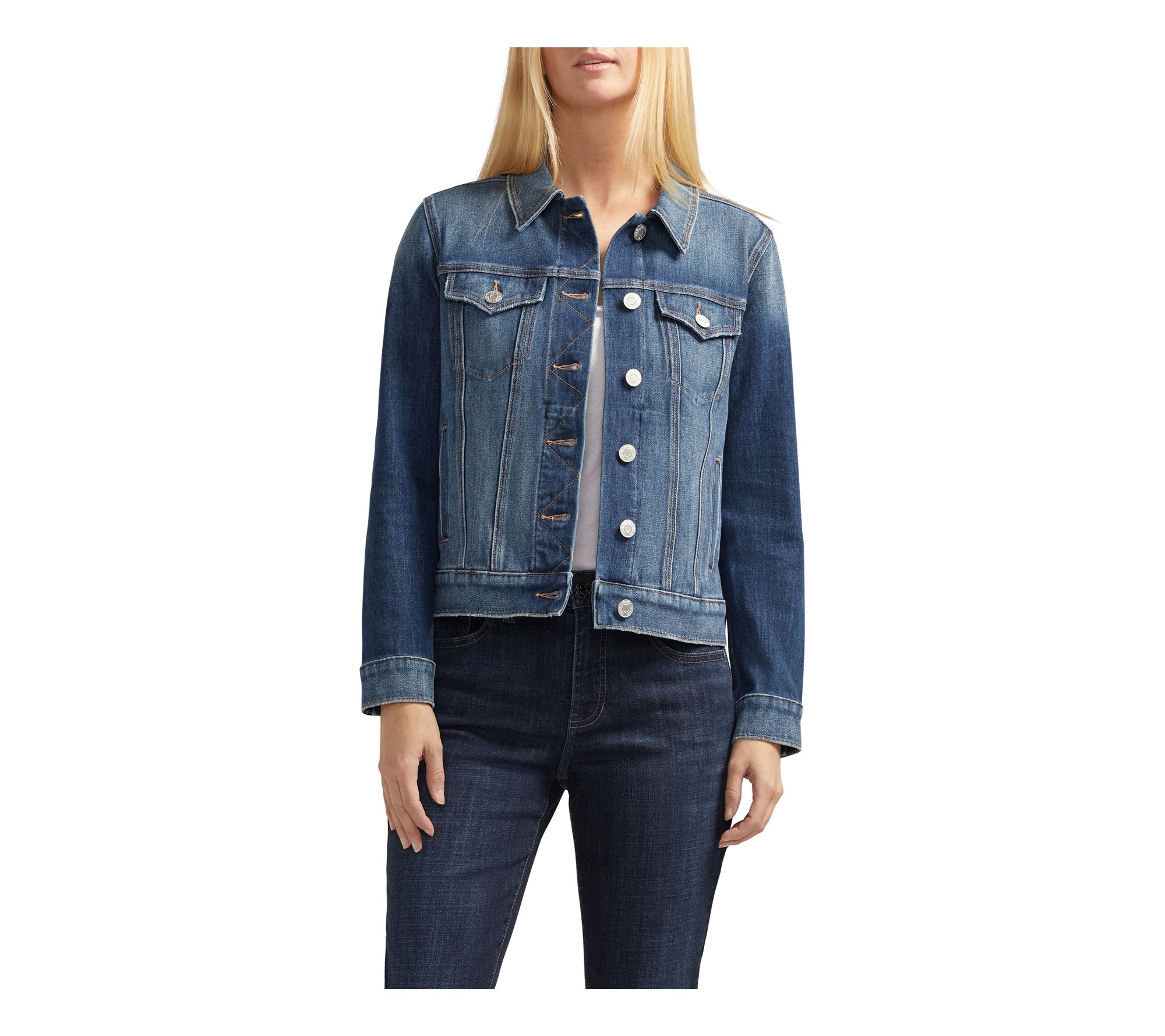 JAG Women's Kiara Pavillion Blue Denim Jacket