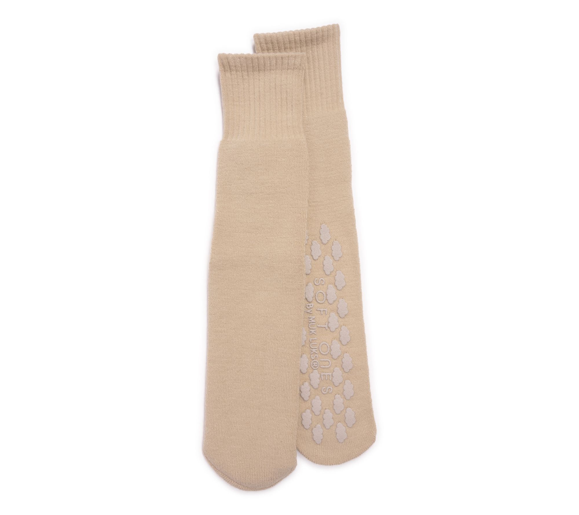 Softones by MUK LUKS Women's Non-Skid Slipper Cozy Calf Sock