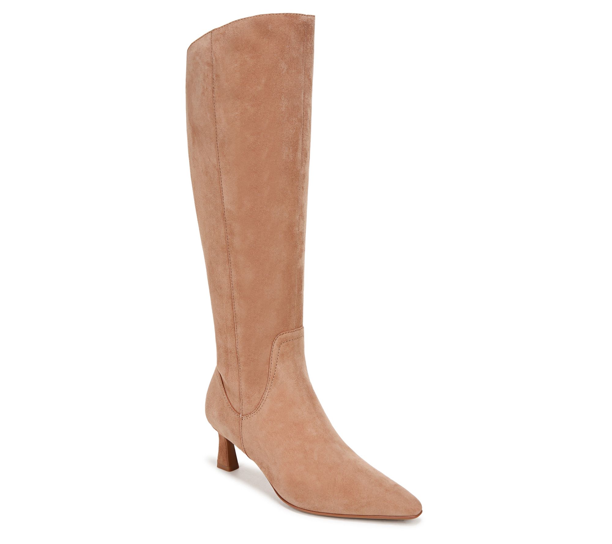 Naturalizer Knee High Leather Boots - Deesha Extra Wide Calf