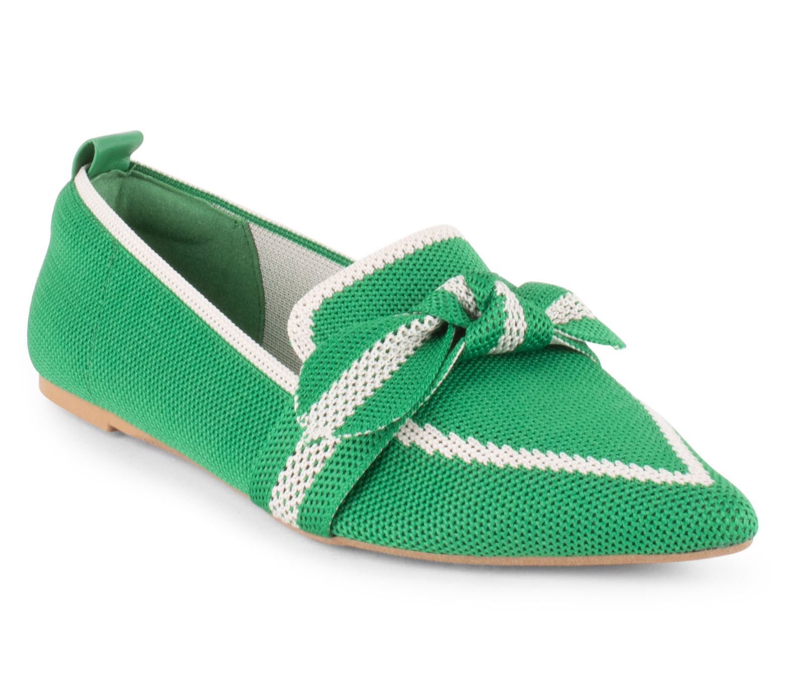 Tahari Contrast Detail Slip On Flat - Florentia