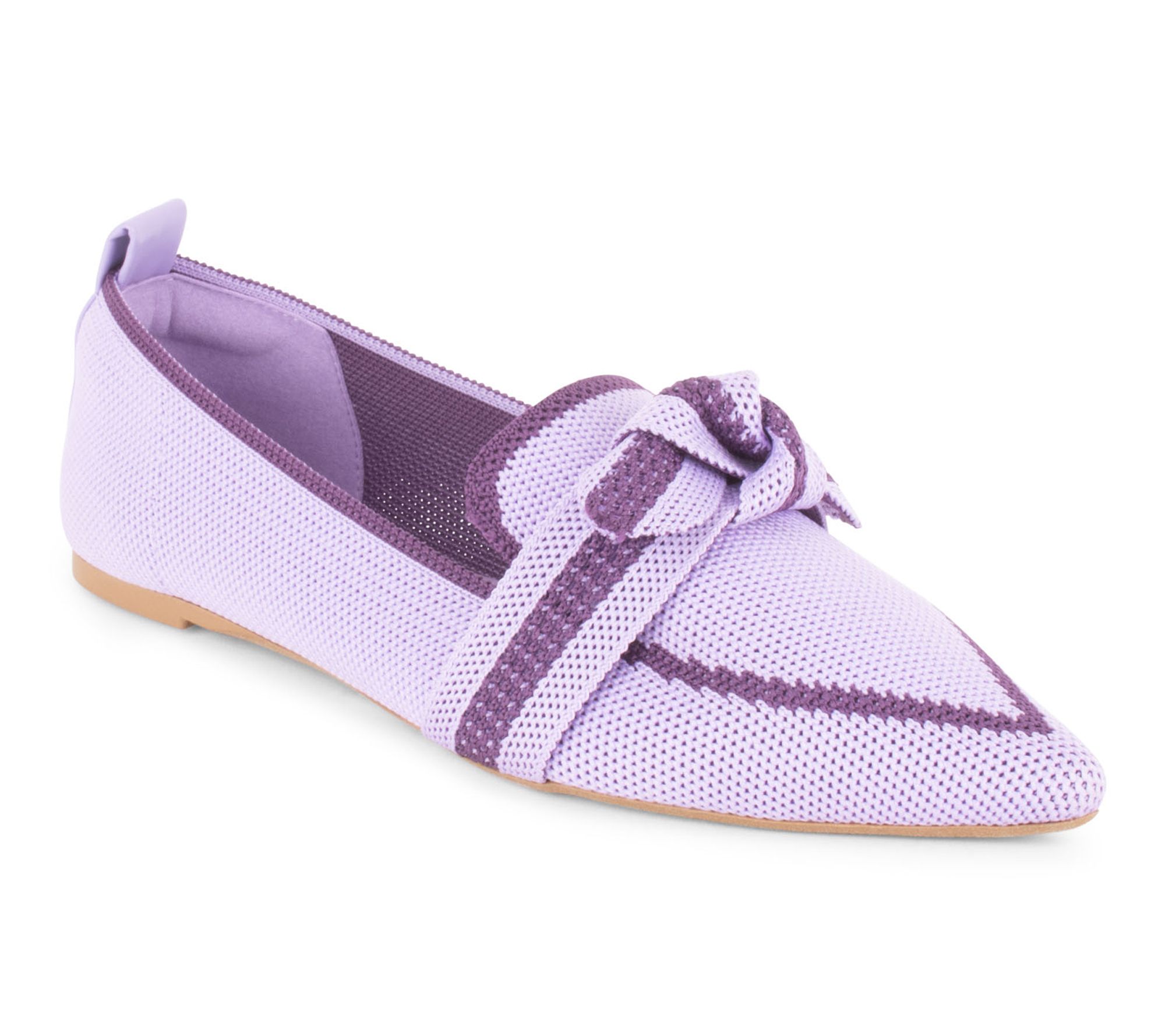 Tahari Contrast Detail Slip On Flat - Florentia