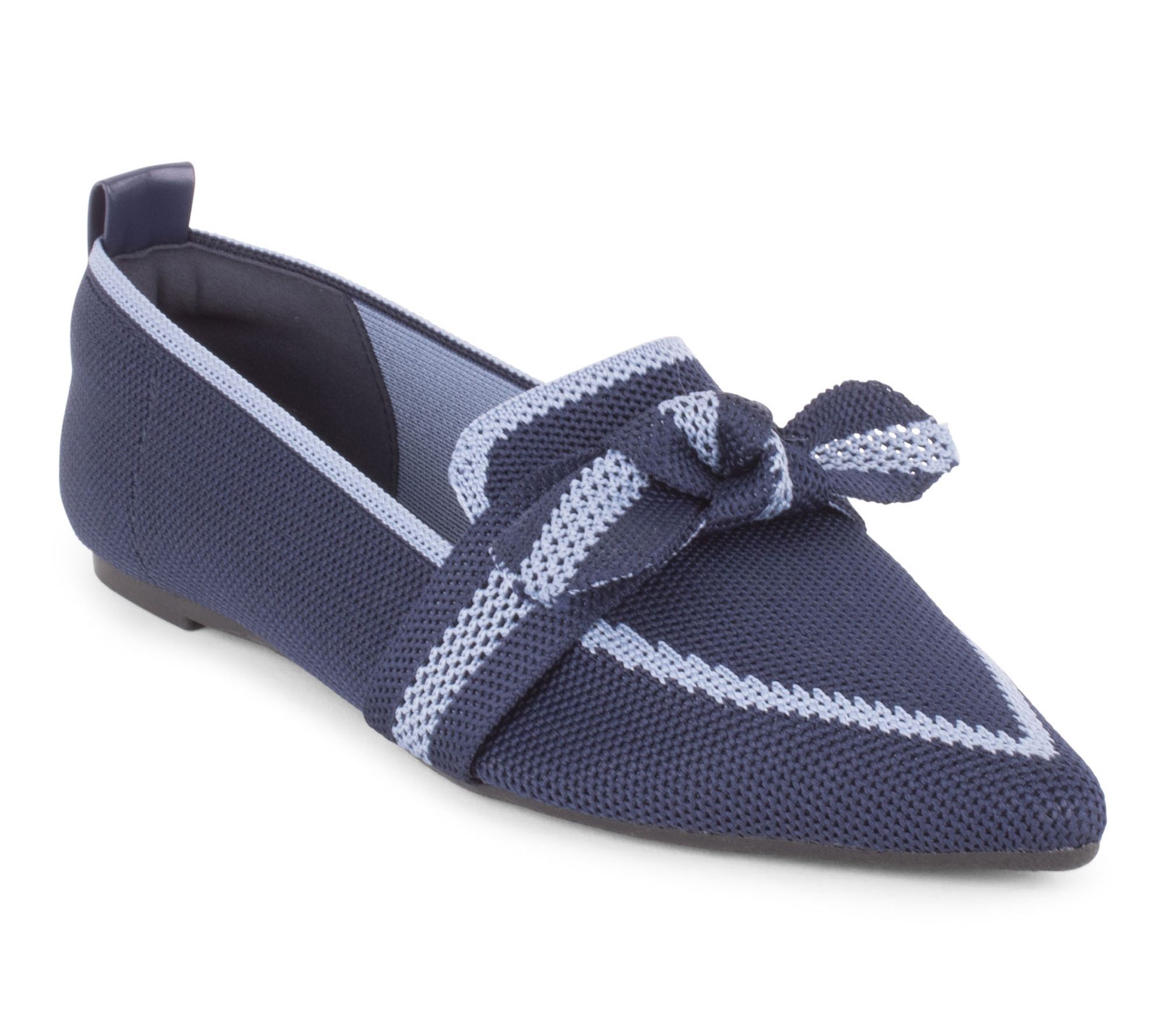 Tahari Contrast Detail Slip On Flat - Florentia