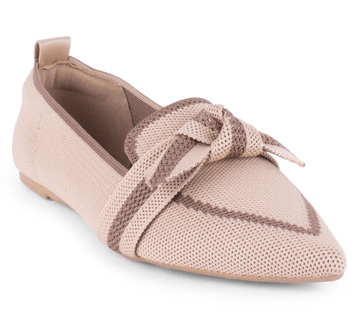 Tahari Contrast Detail Slip On Flat - Florentia