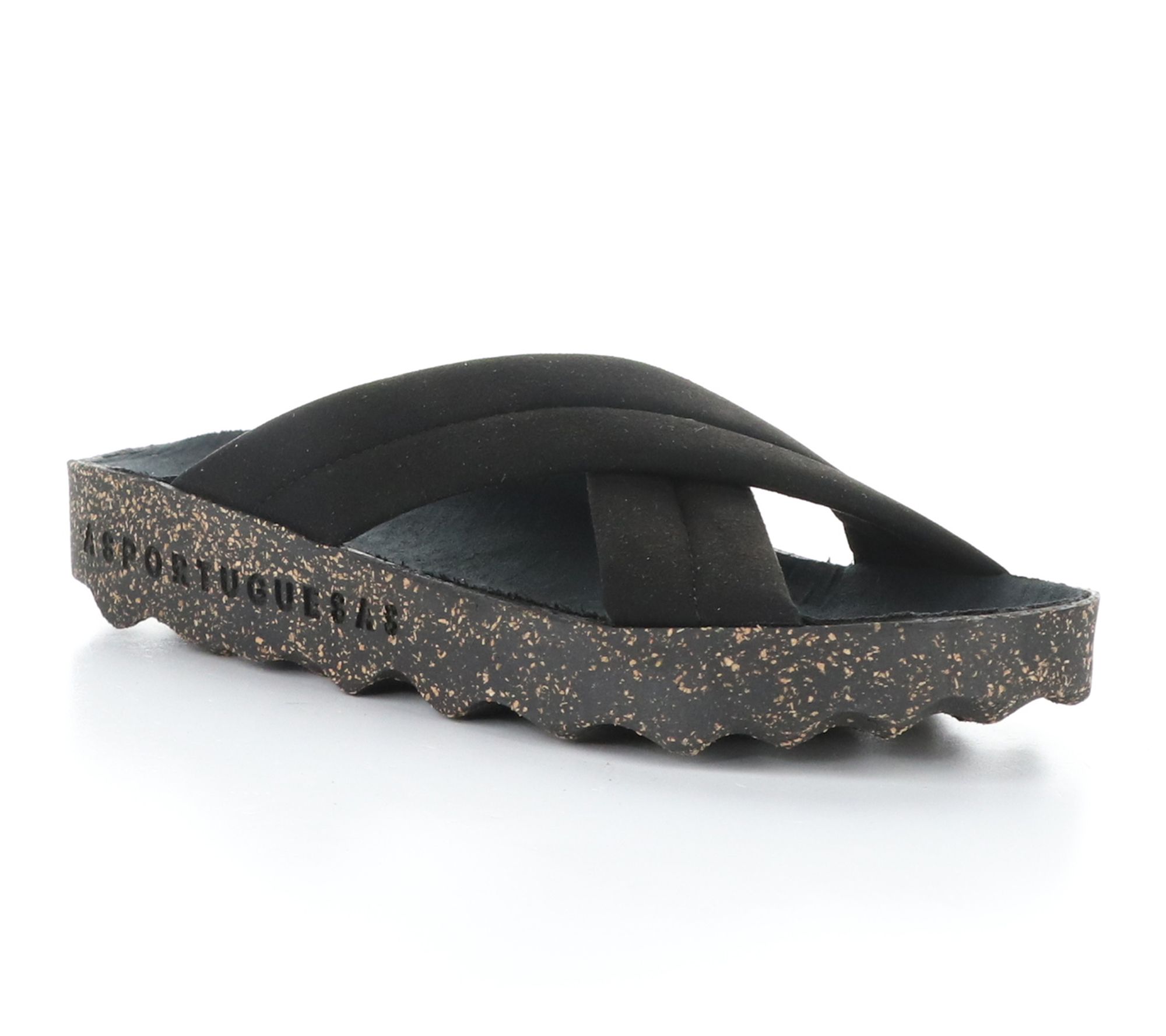 Asportuguesas Eco Faux Suede Slip-On  Sandal