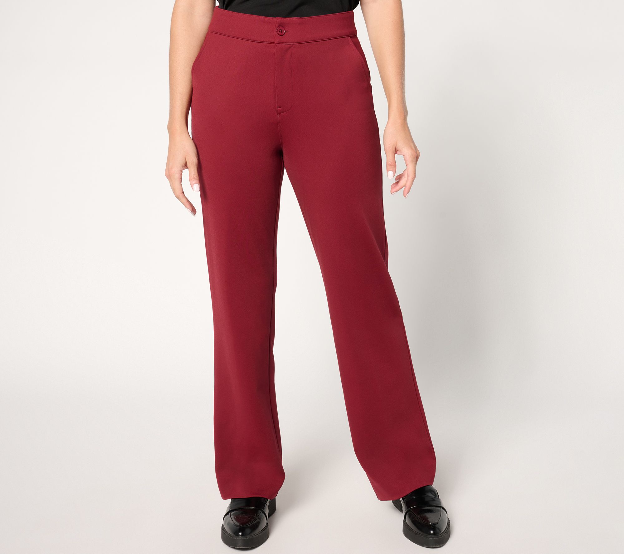 "As Is" Carla Rockmore Collection Reg Crepe Ponte Trouser
