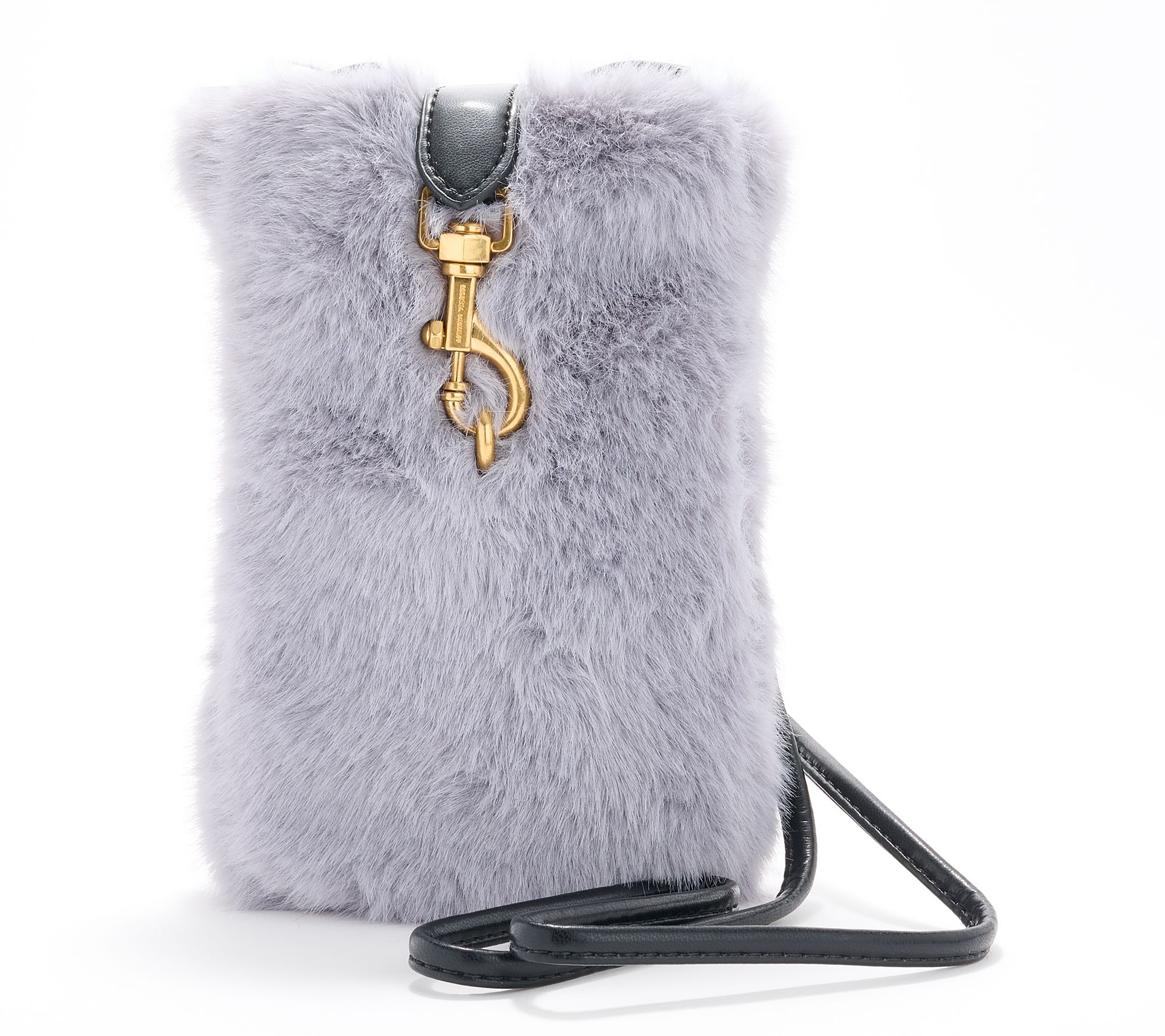 "As Is" Rebecca Minkoff Faux Fur Phone Crossbody