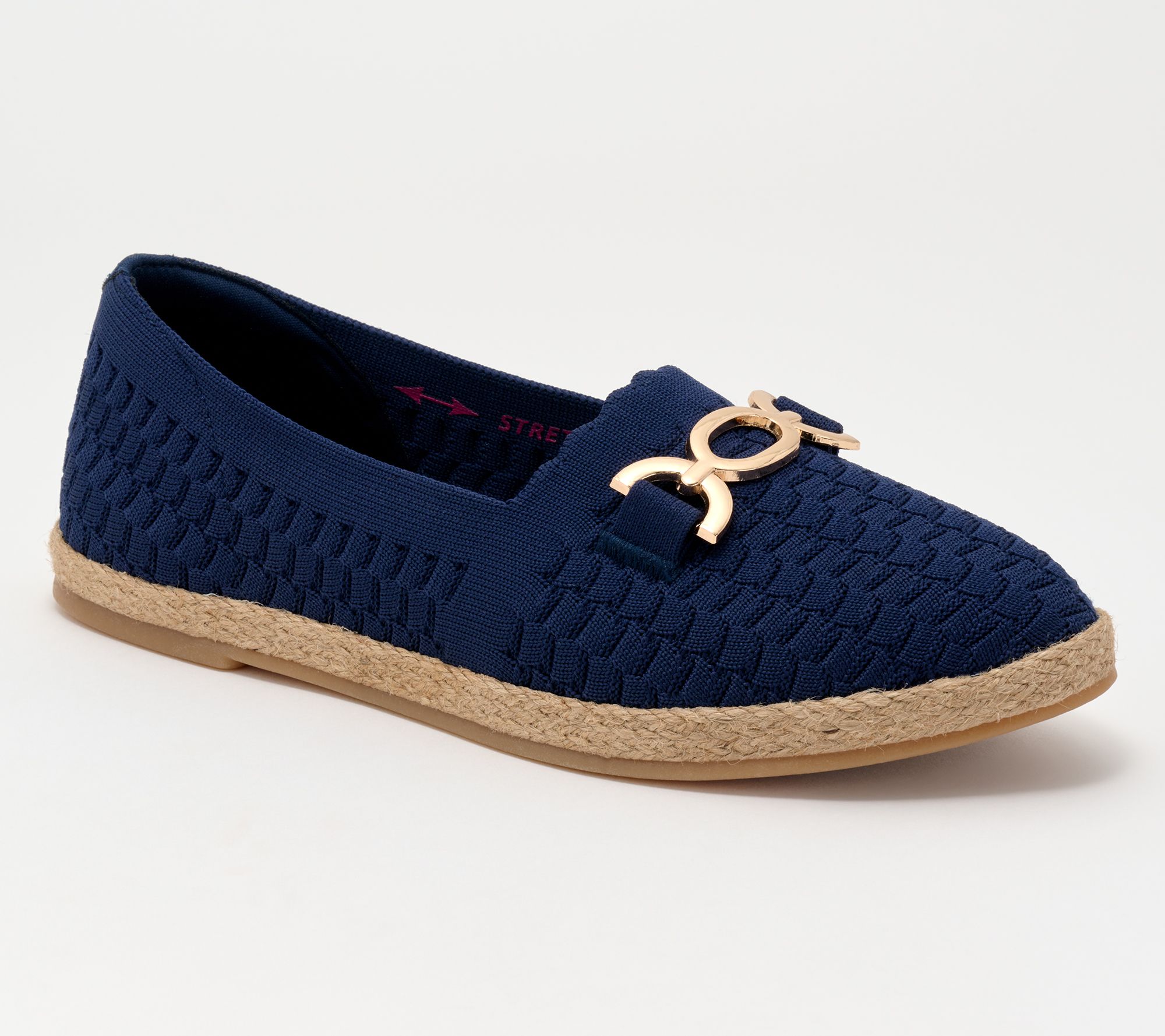 "As Is" Skechers Cleo Jute Recycled Vegan Knit Loafers