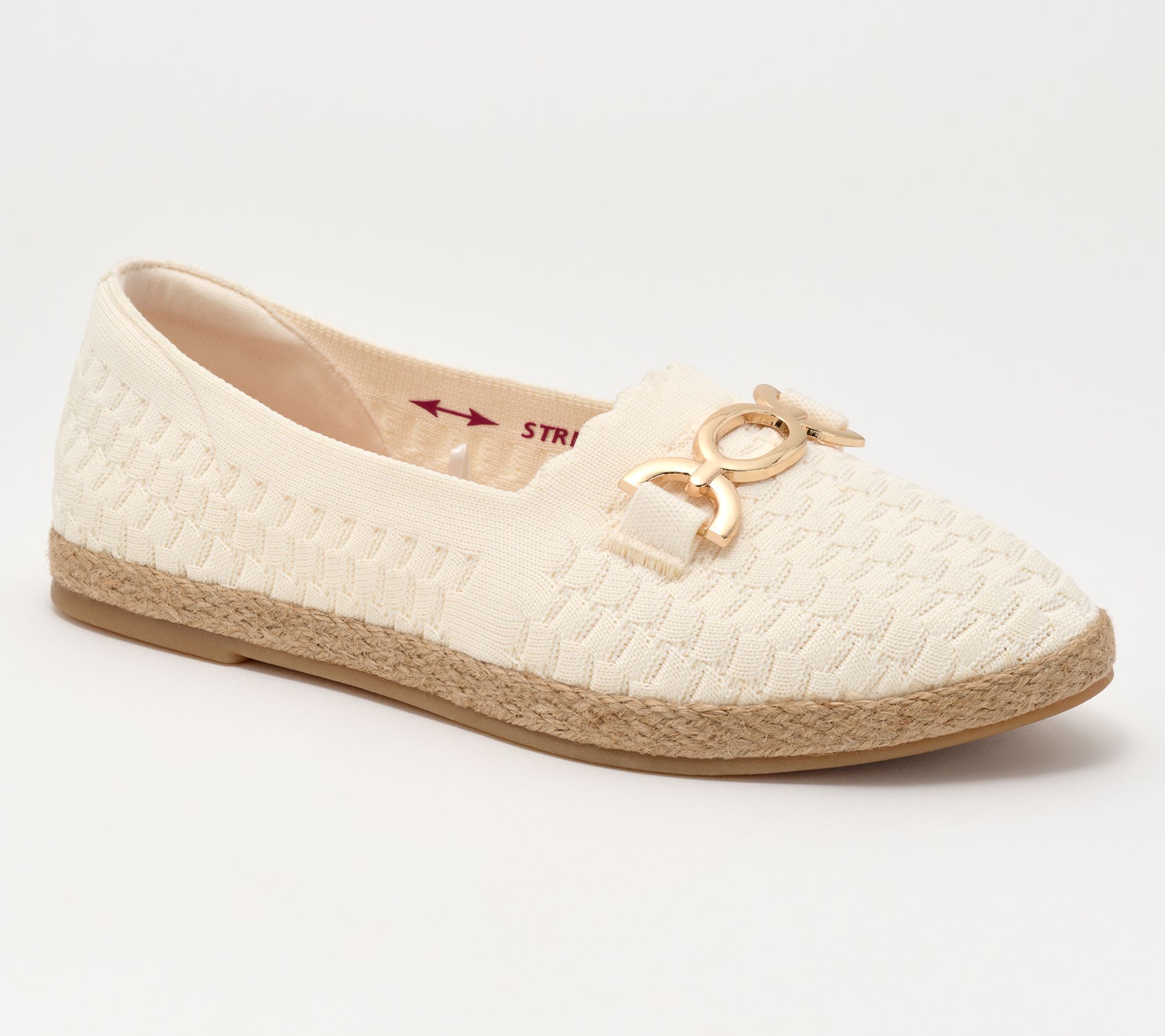 "As Is" Skechers Cleo Jute Recycled Vegan Knit Loafers