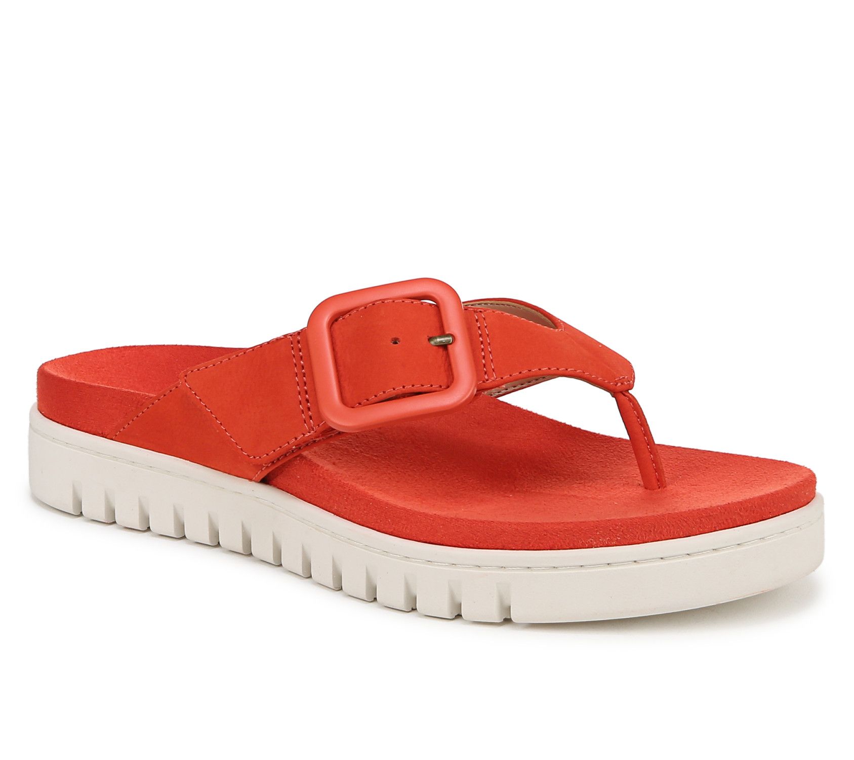 Vionic Leather Thong Sandals - Uptown Marin