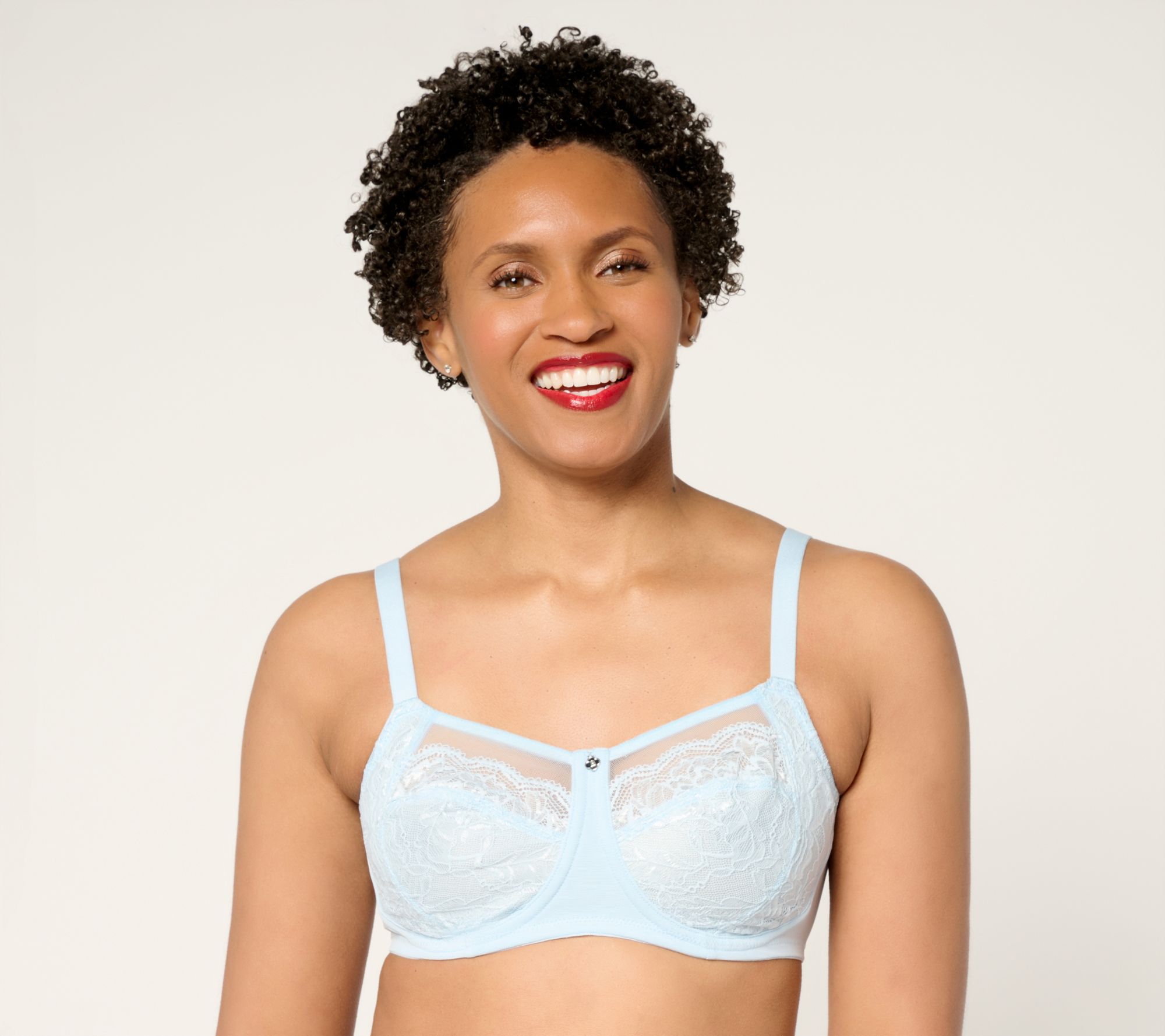 "As Is" Breezies Natural Curves Unlined Support Wirefree Bra
