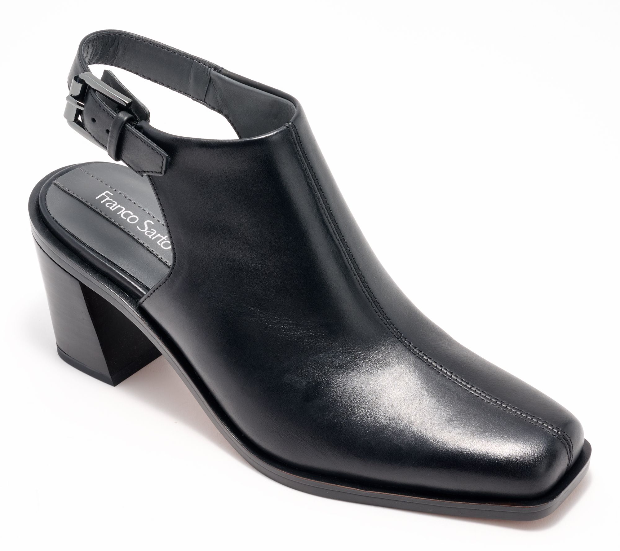 Franco Sarto Slingback Ankle Boots - Isadora