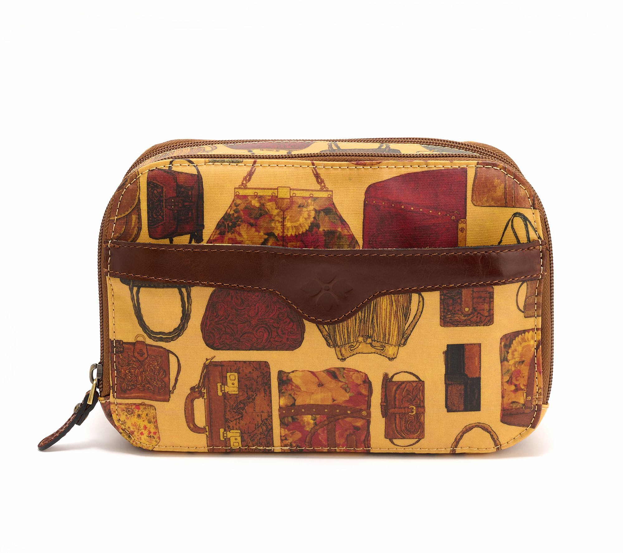 Patricia Nash Coated Canvas Gabella Cosmetic Case