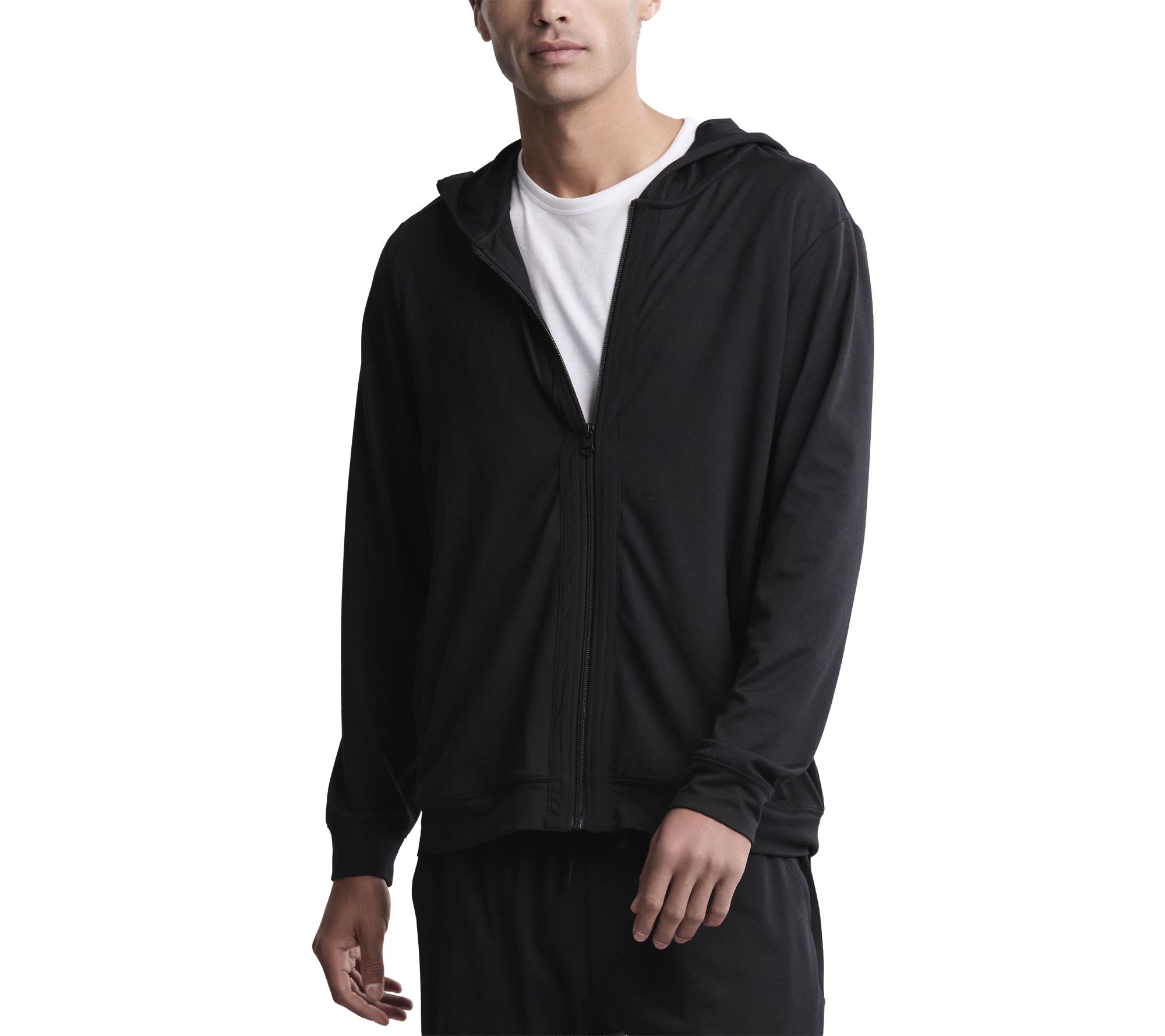 Barefoot Dreams Malibu Collection Men's Butterchic Zip Hoodie