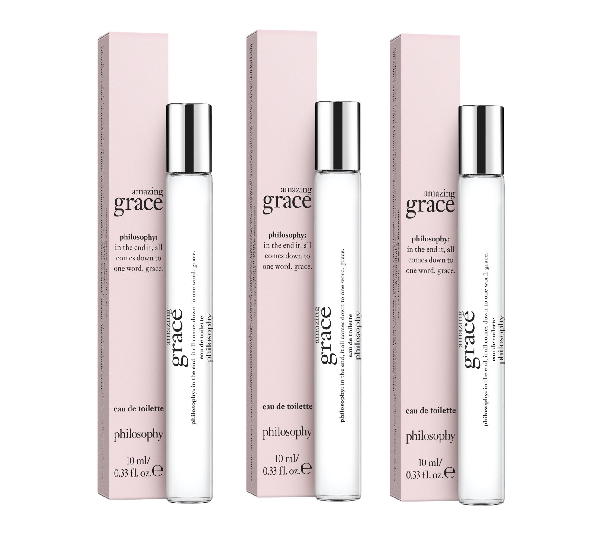 philosophy fragrance 0.33 oz. pen spray trio