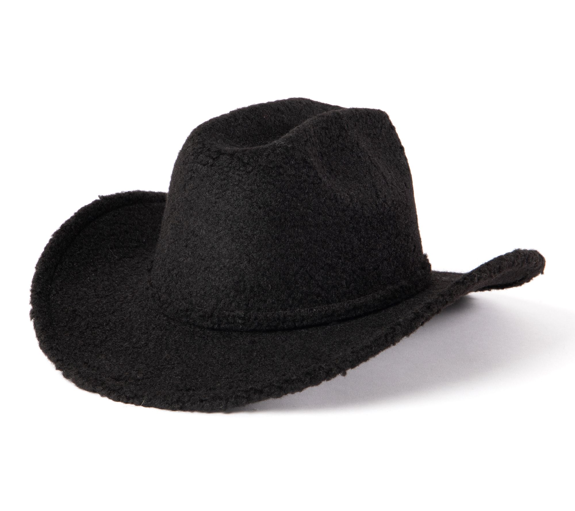 San Diego Hat Co. Sherpa Cattleman's Crease Cowboy Hat