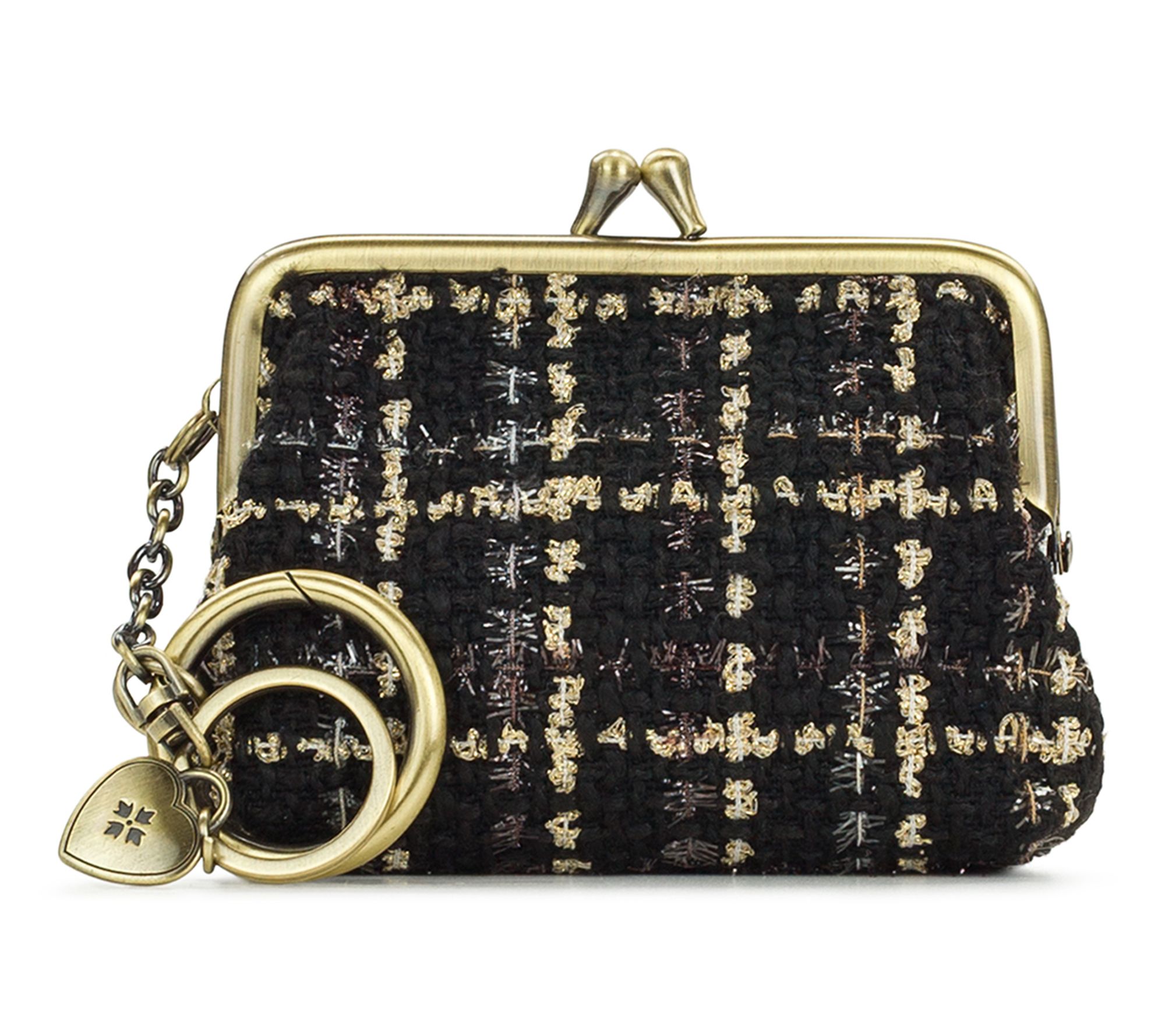 Patricia Nash Large Borse - Metallic Tweed