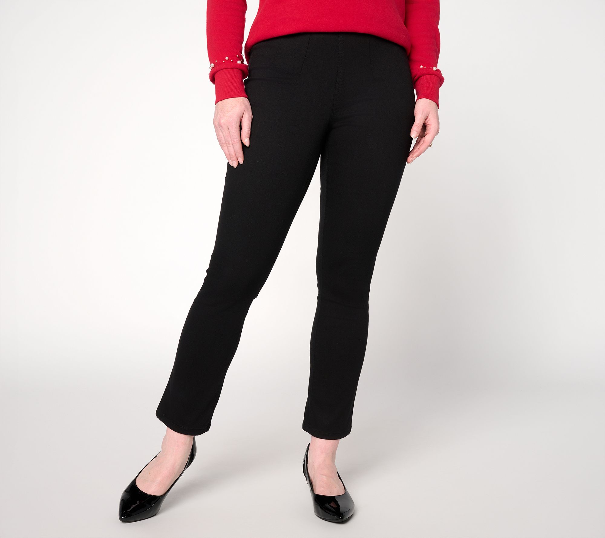 "As Is" Belle by Kim Gravel Reg Primabelle Twill Ankle Straight Jean