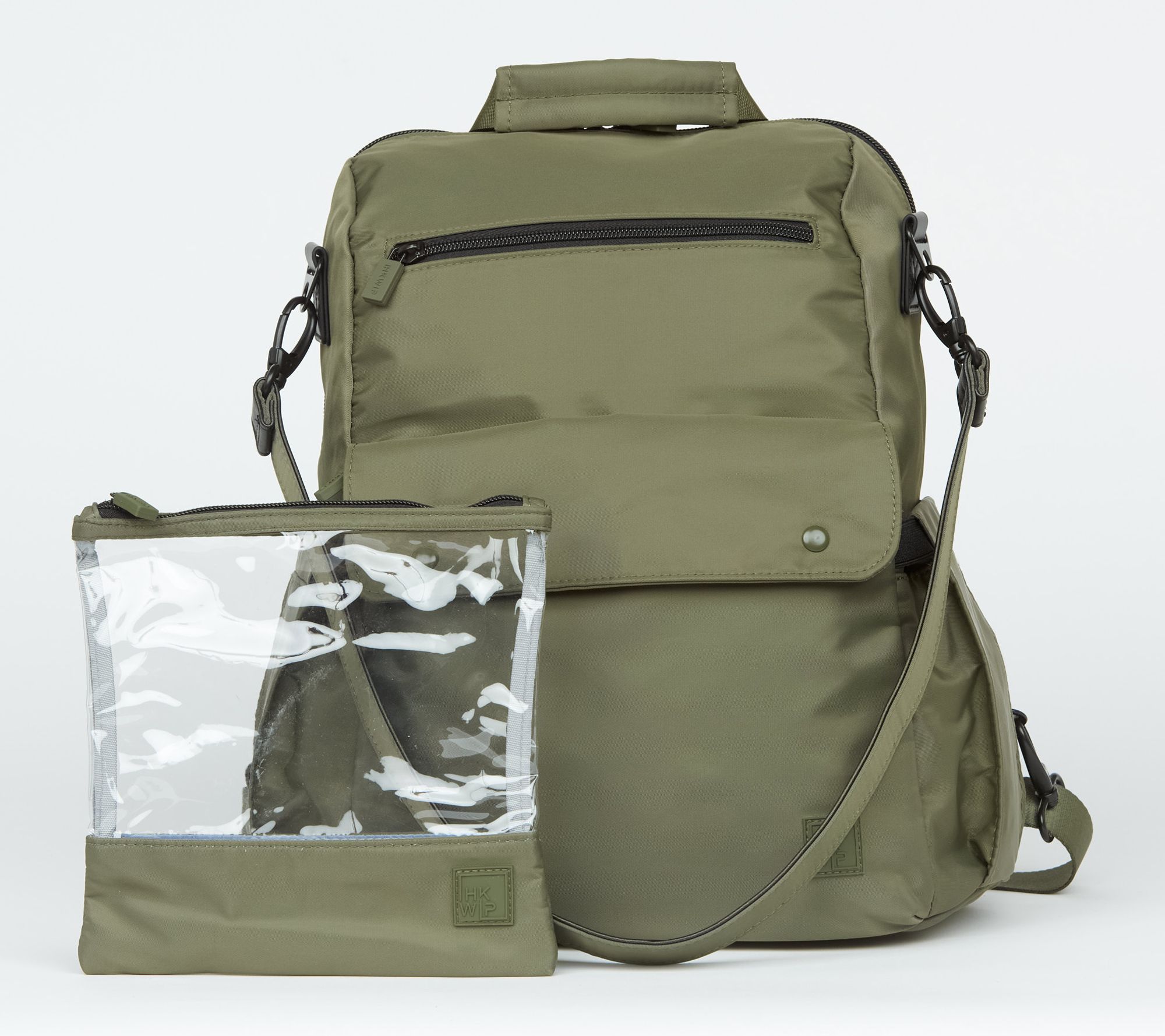 "As Is" IHKWIP Excelsior Convertible Backpack with Removable Pouch