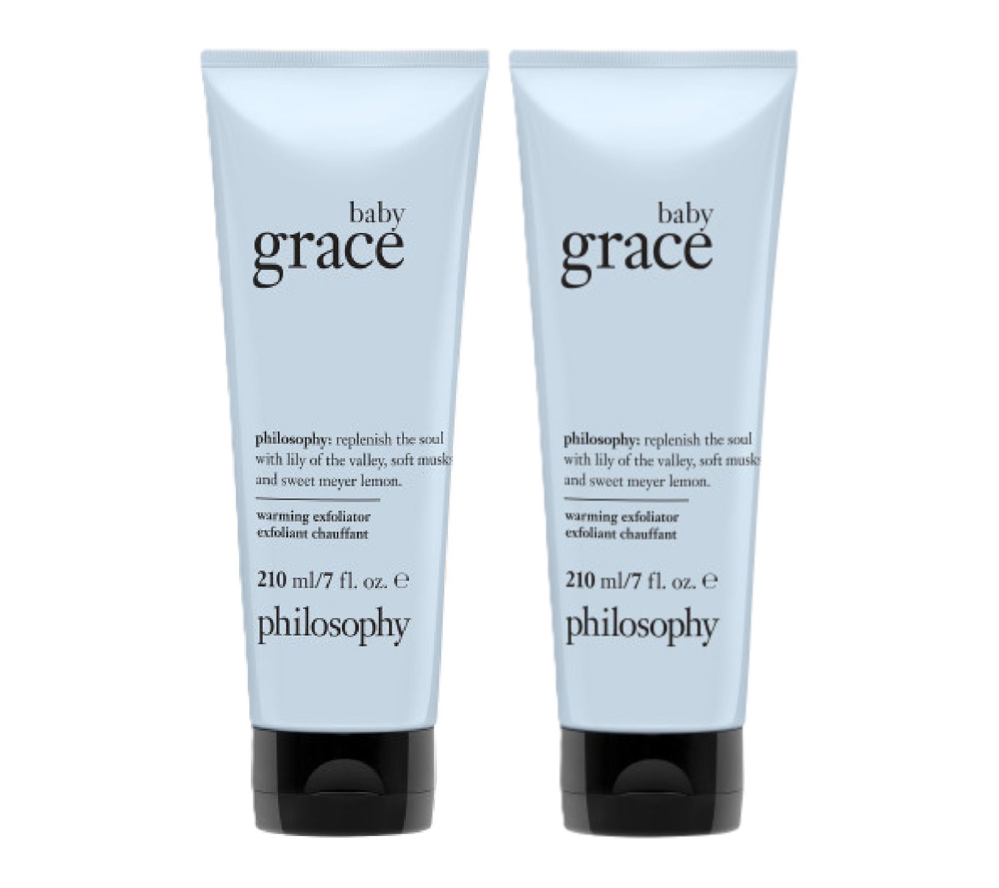 philosophy 7oz warming body exfoliator duo