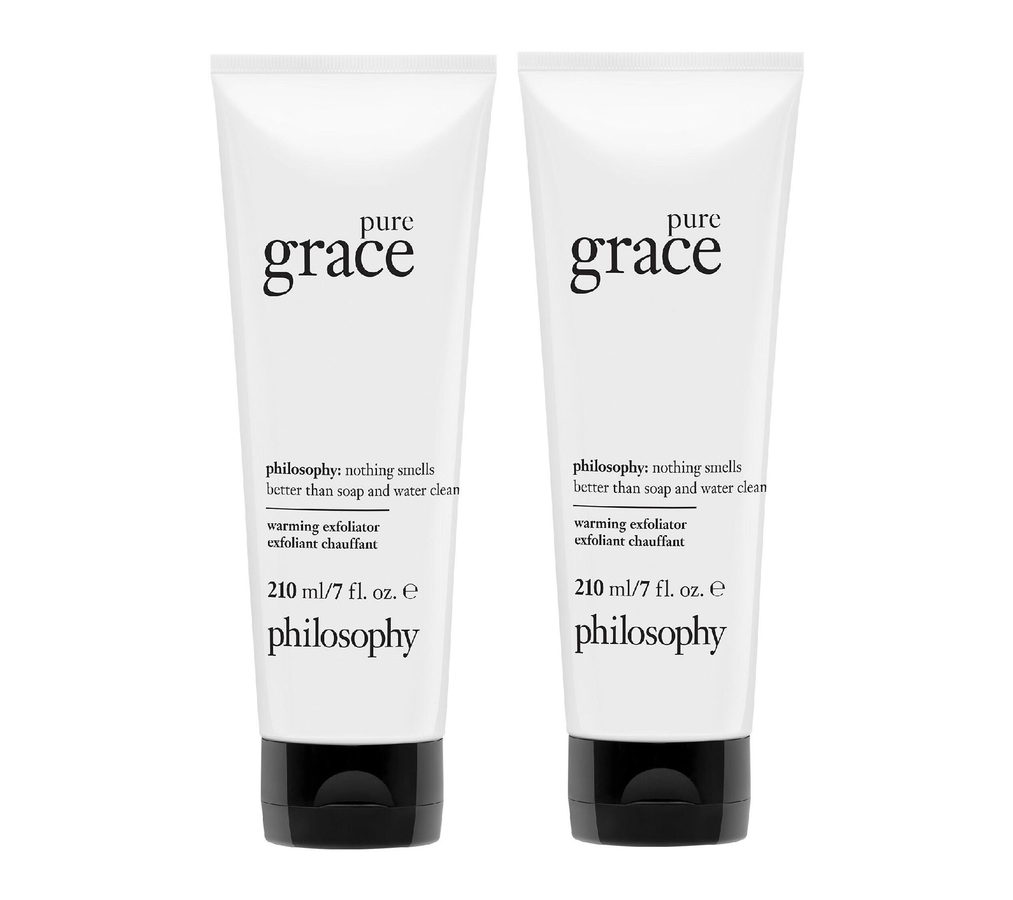 philosophy 7oz warming body exfoliator duo