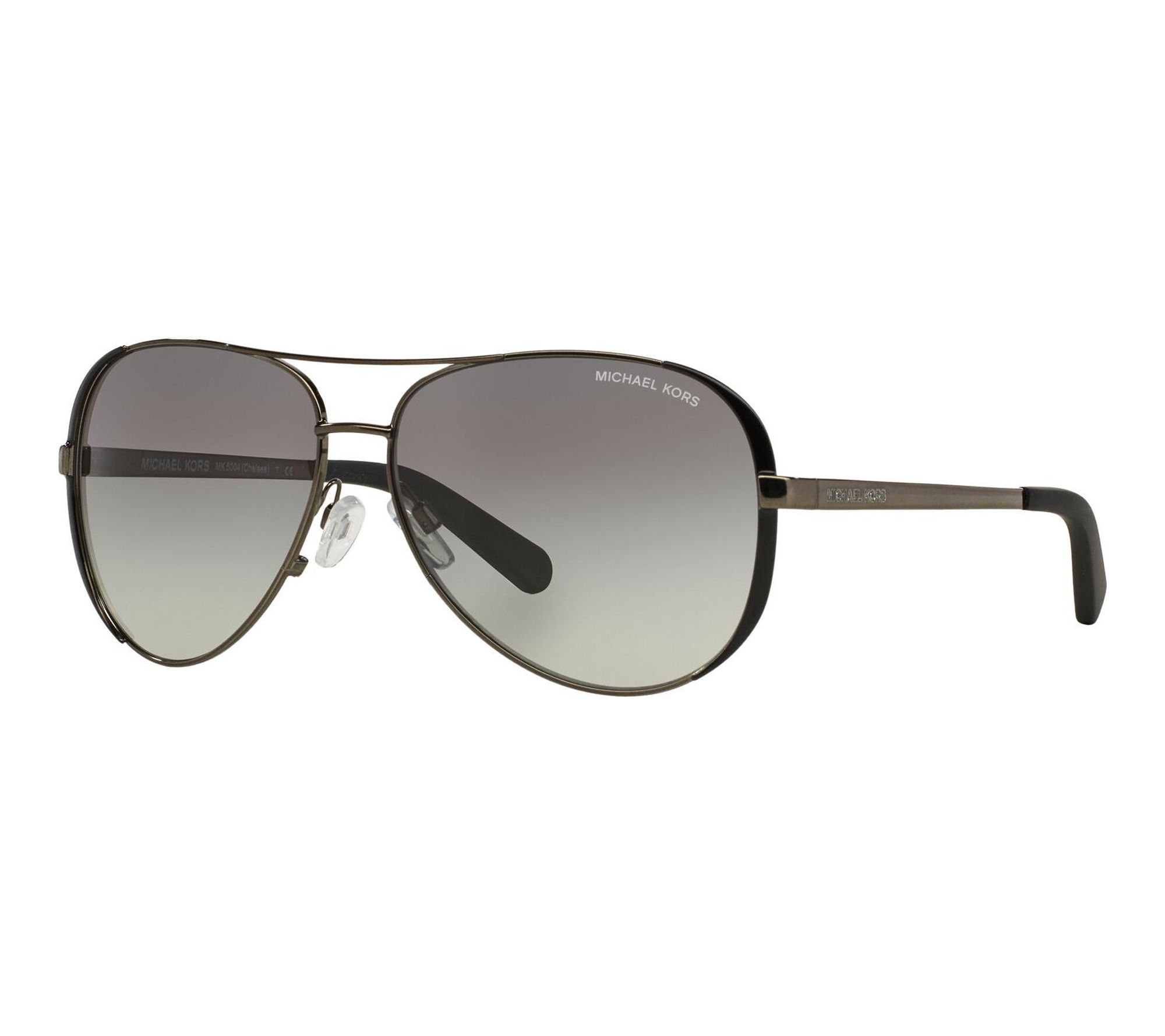 Michael Kors Women's Pilot Sunglasses - Gunmeta /Black