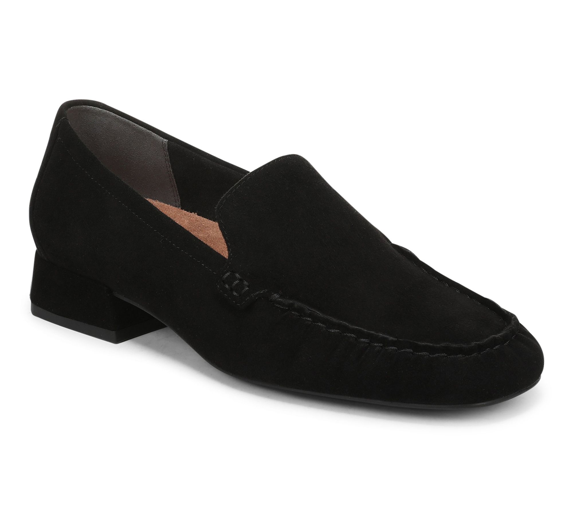 Vionic Leather Low Heeled Loafer - Pilar