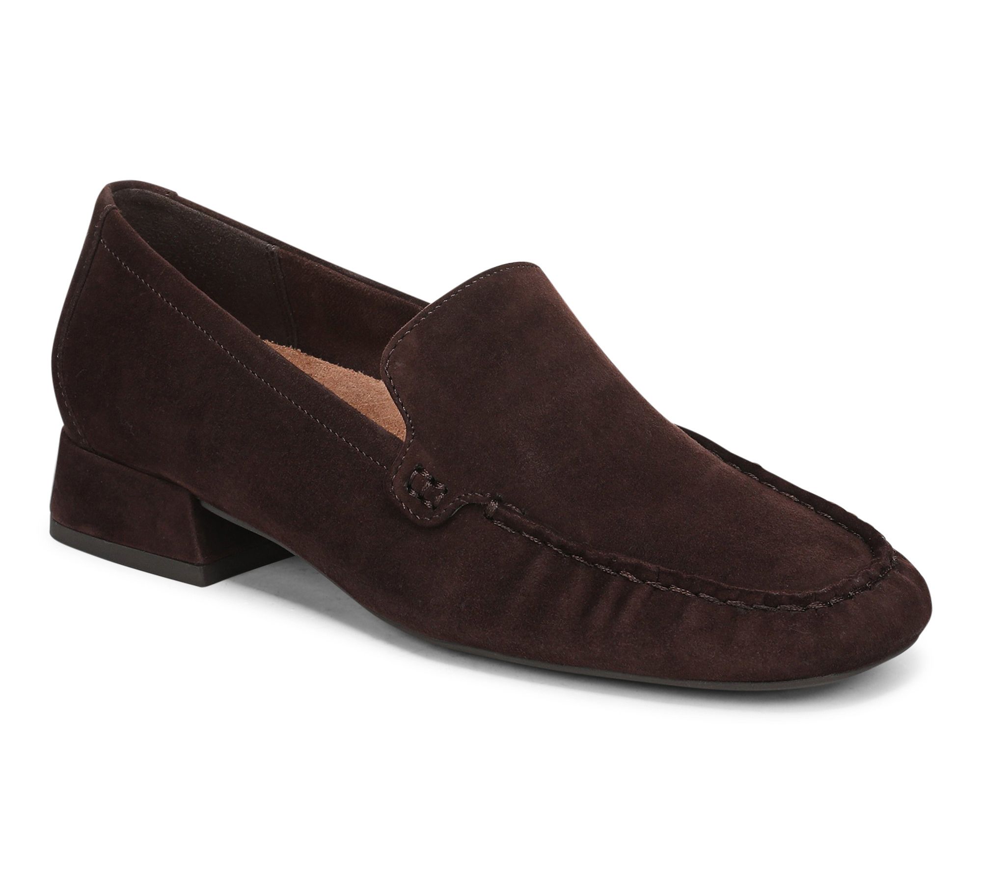 Vionic Leather Low Heeled Loafer - Pilar