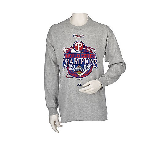Philadelphia Phillies 2008 World Series Champions Long Sleeve T-Shirt