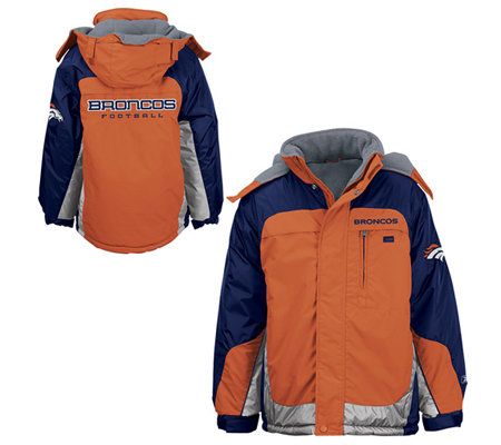 Reebok NFL Football DENVER BRONCOS Youth Embroidered Fleece