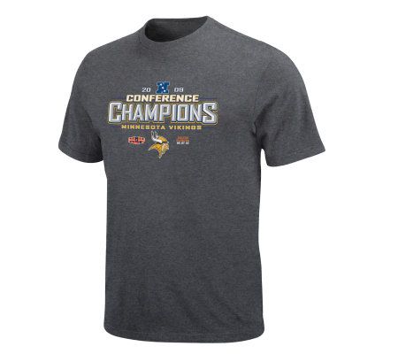 NFL Vikings 2009 NFC Conference Champs ClassicT-Shirt 