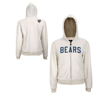 Chicago Bears Men's Hoodie Sweatshirt Outdoor Sportswear Zipper Jacket Coat  Gift