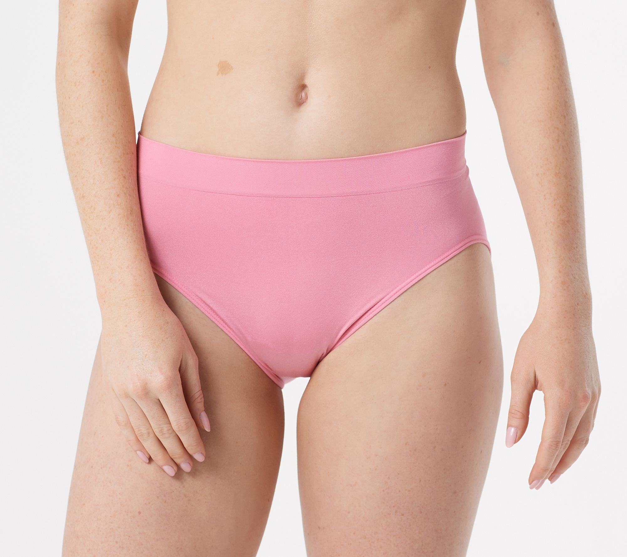  BREEZILYCARE Seamless Silk Gusset Underwear Thongs