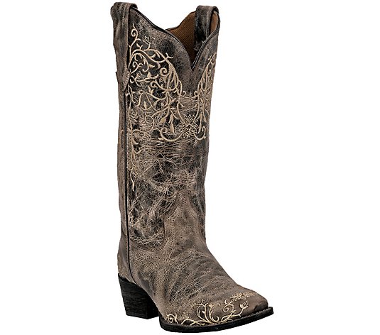 Laredo Leather Western Boots - Jasmine