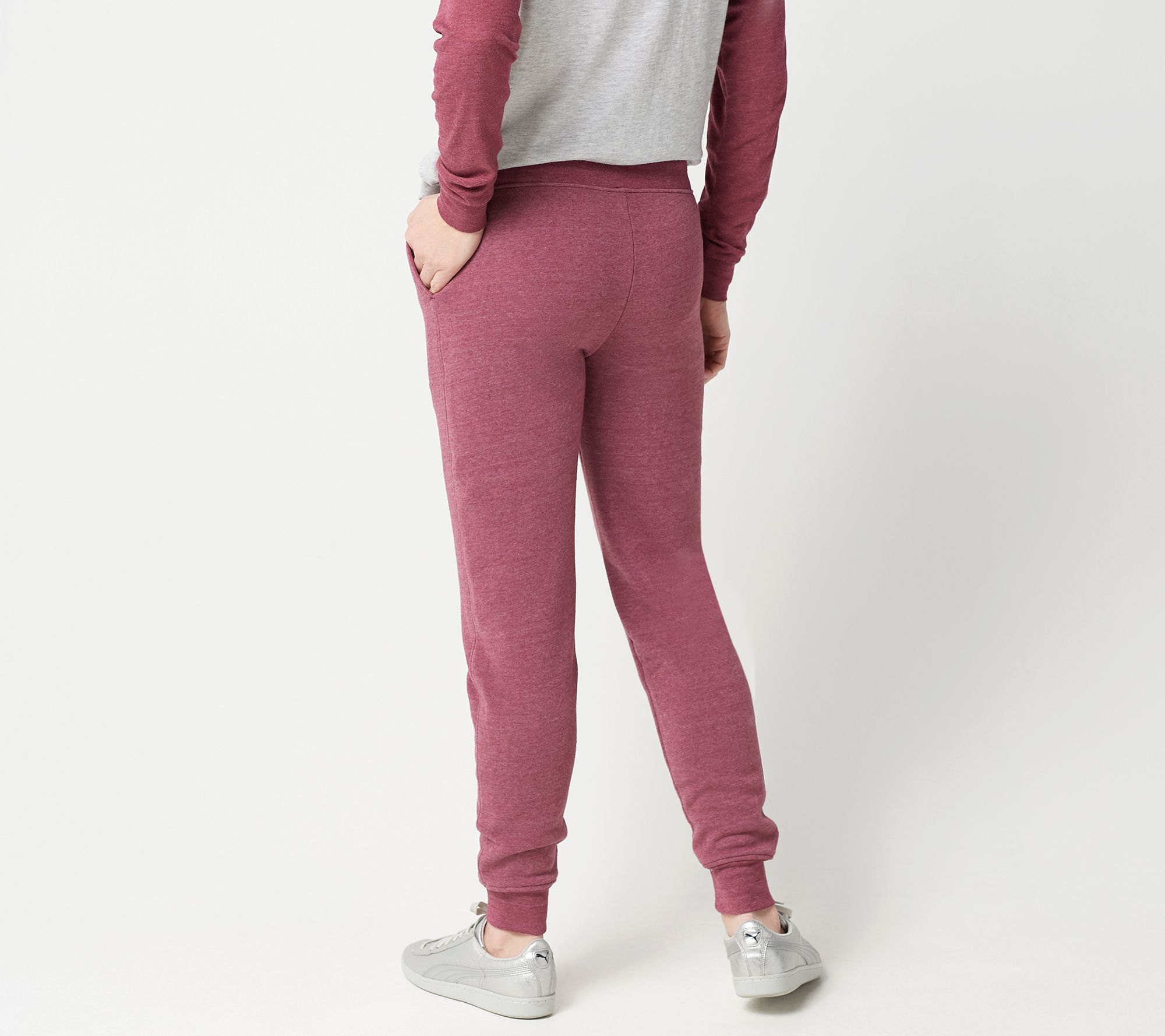 fleece jogger pants womens