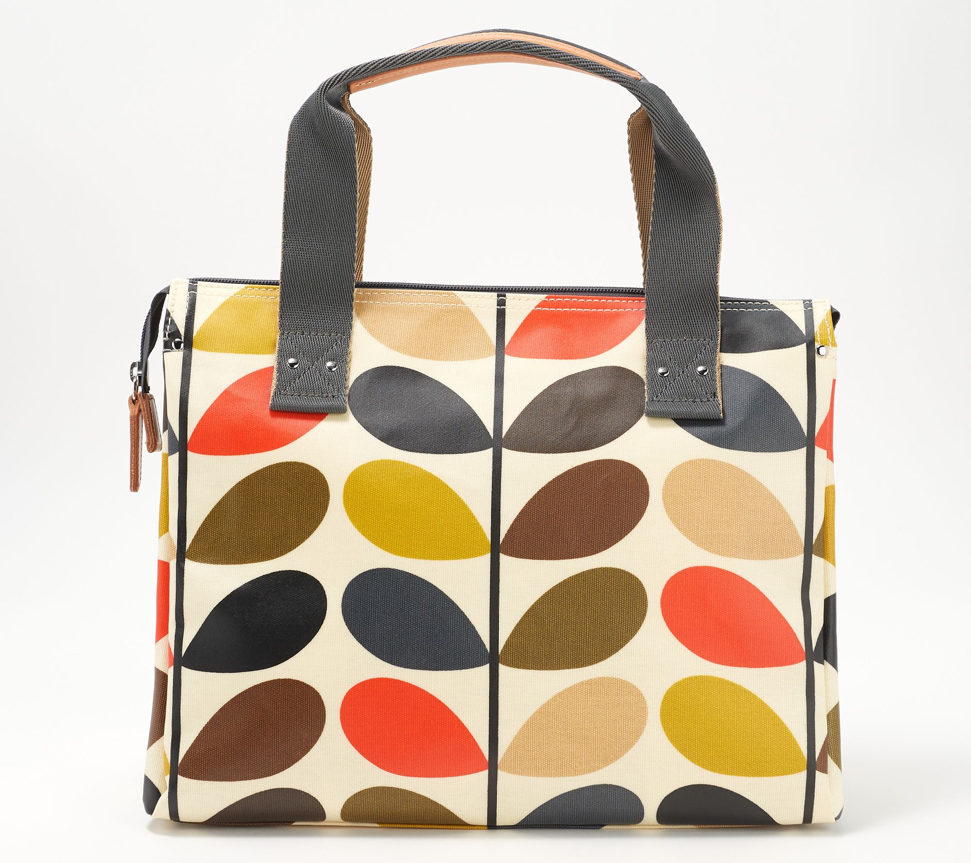 "As Is" Orla Kiely Printed Coated Canvas Messenger Watson