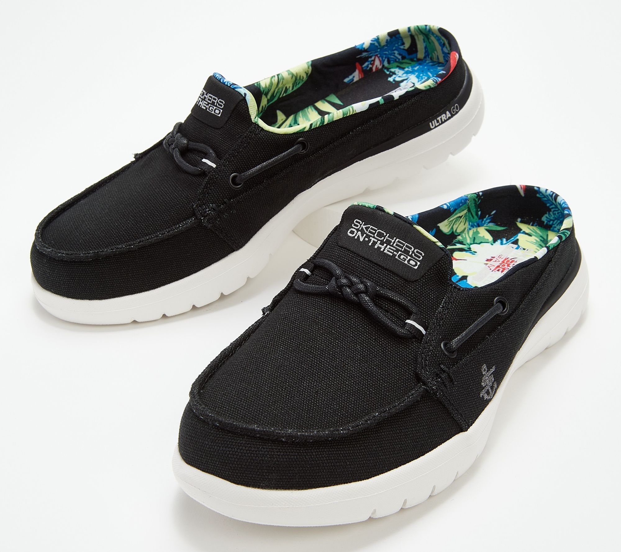 Skechers On-the-GO Washable Open Back Moccasins - Saltwater