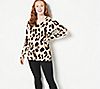 Belle by Kim Gravel Big Cat Relaxed Tunic Sweater