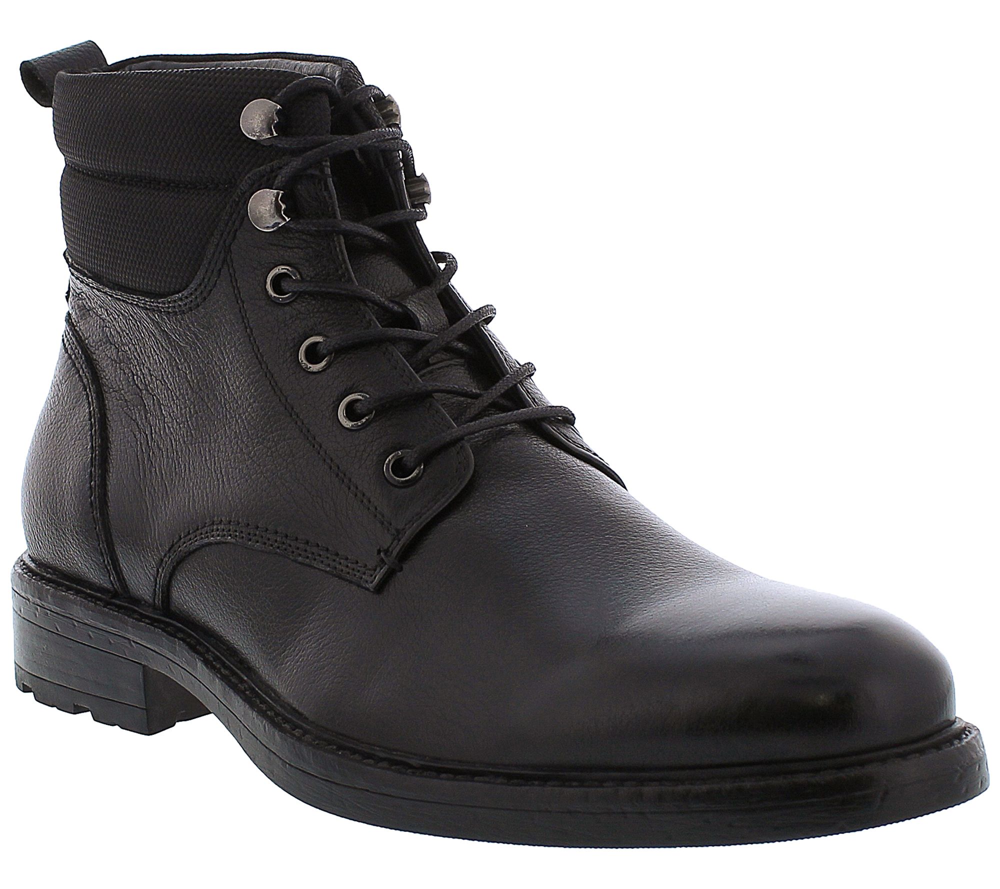 Zanzara Men's Leather Lace Up Boots - Jack - QVC.com