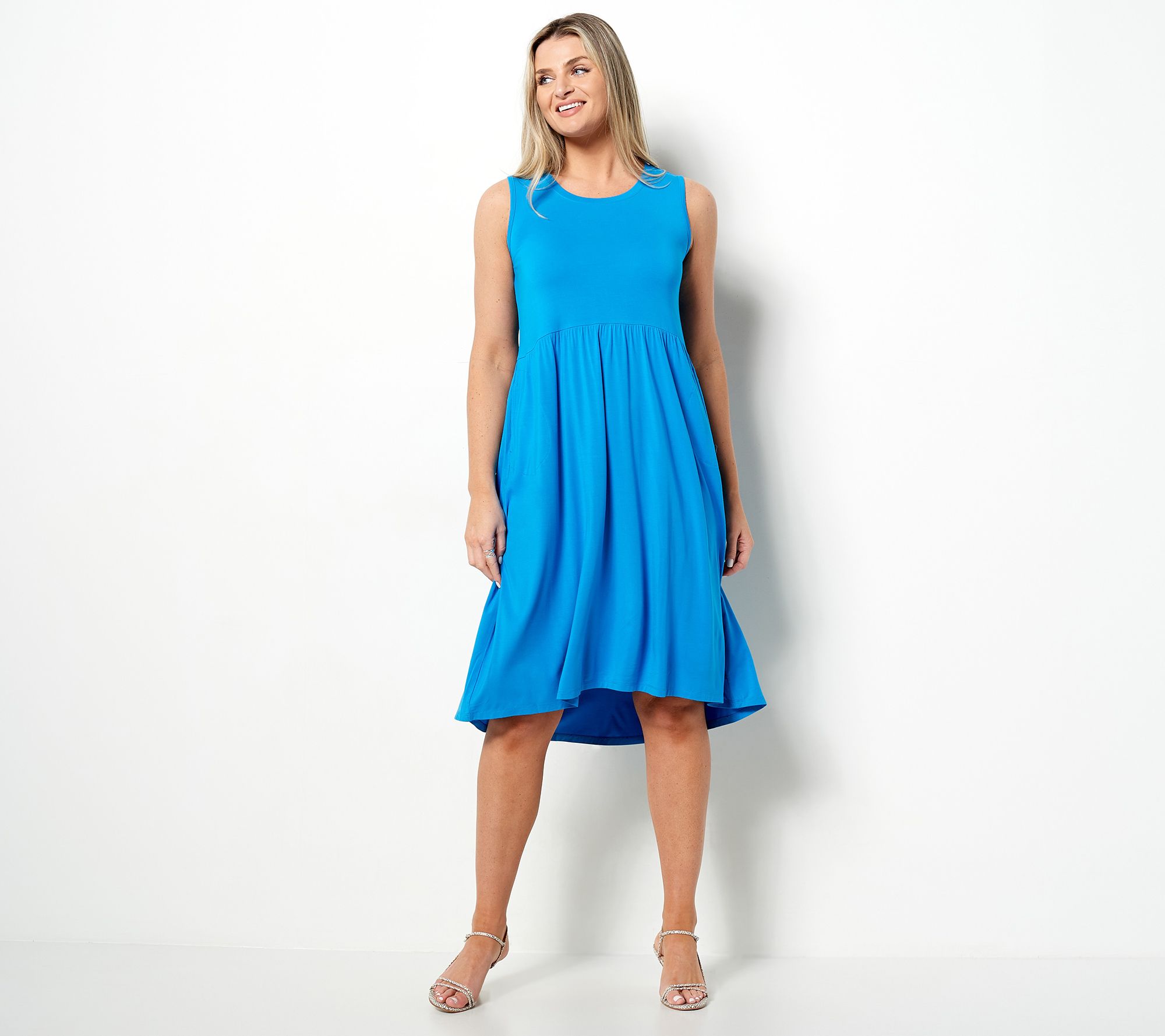 LOGO by Lori Goldstein Regular Rayon 230 Dress