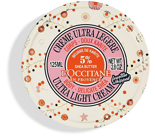 L'Occitane Special Edition Shea Ultra Light Body Cream 2.8 oz.
