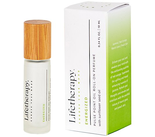 Lifetherapy Pulse Point Oil Roll-on Perfume, 0.34 fl oz