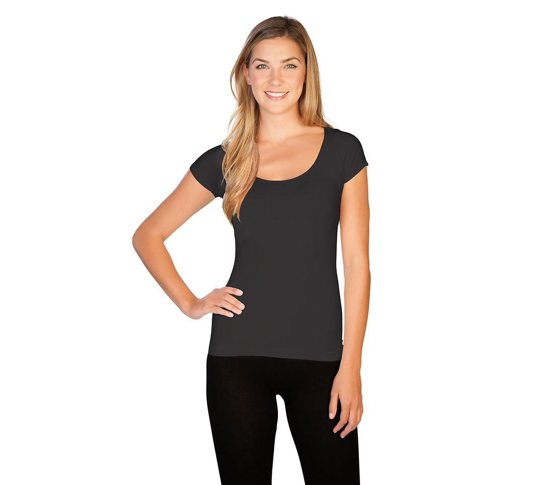 Skinnytees Missy Cap Sleeve Tee
