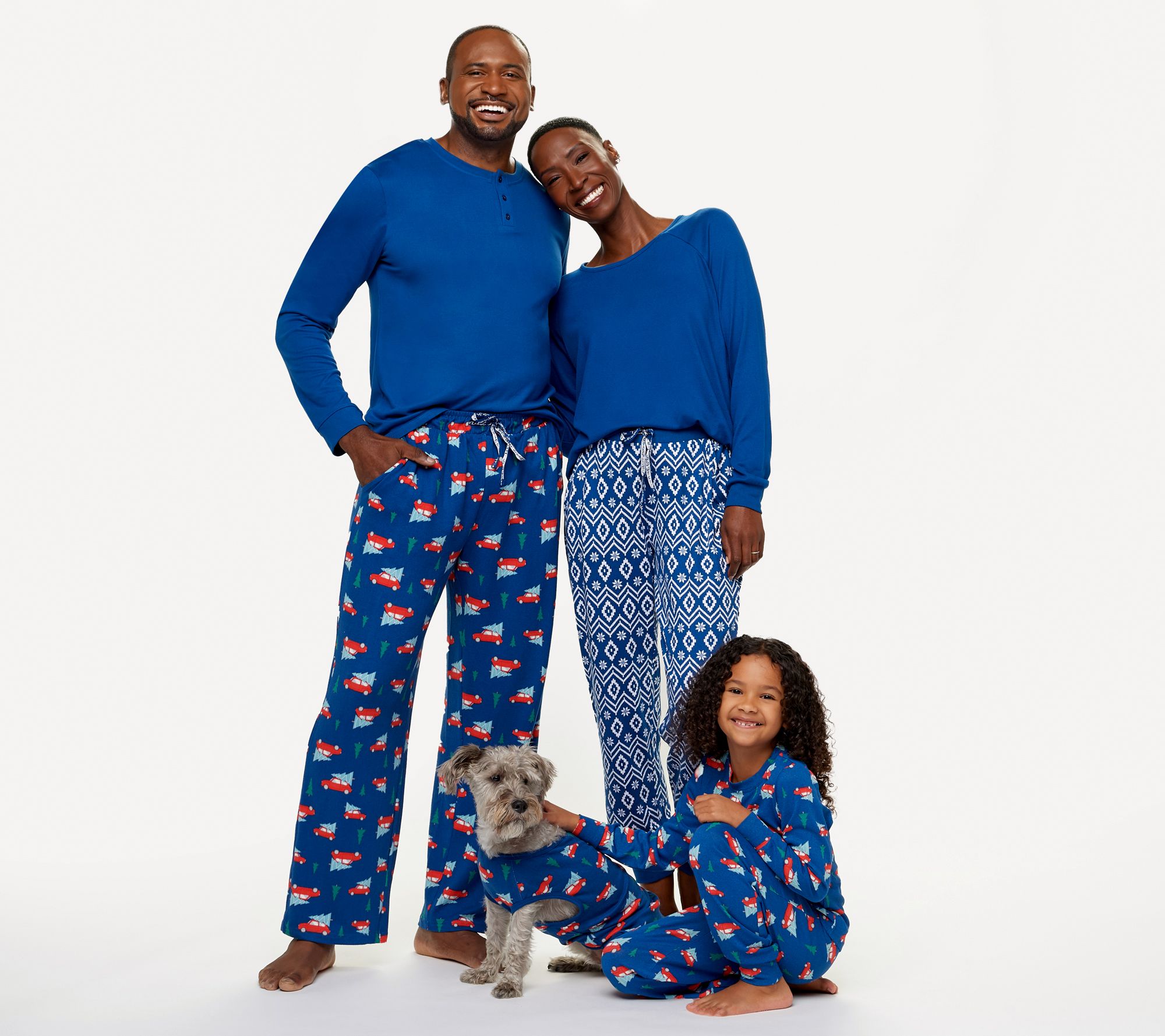 NWT Family PJs Matching Merry Snow Flakes 2pcs Pajamas Set Men Kids Various  Size