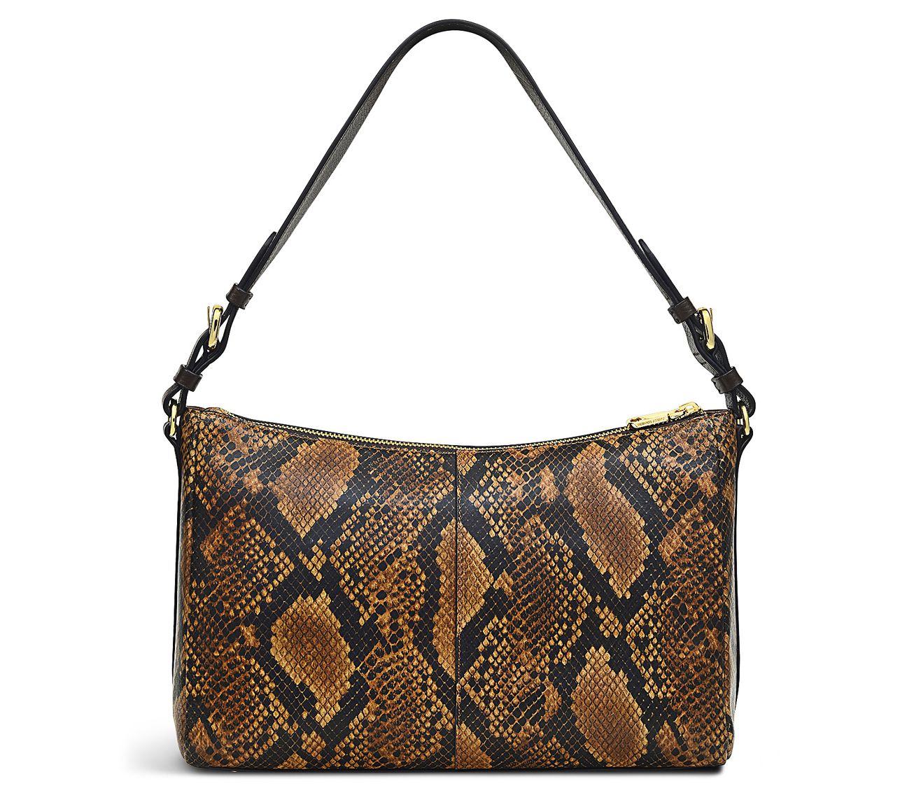 RADLEY London Dukes Place Faux Snake - Medium Zip Top Shoulder - QVC.com