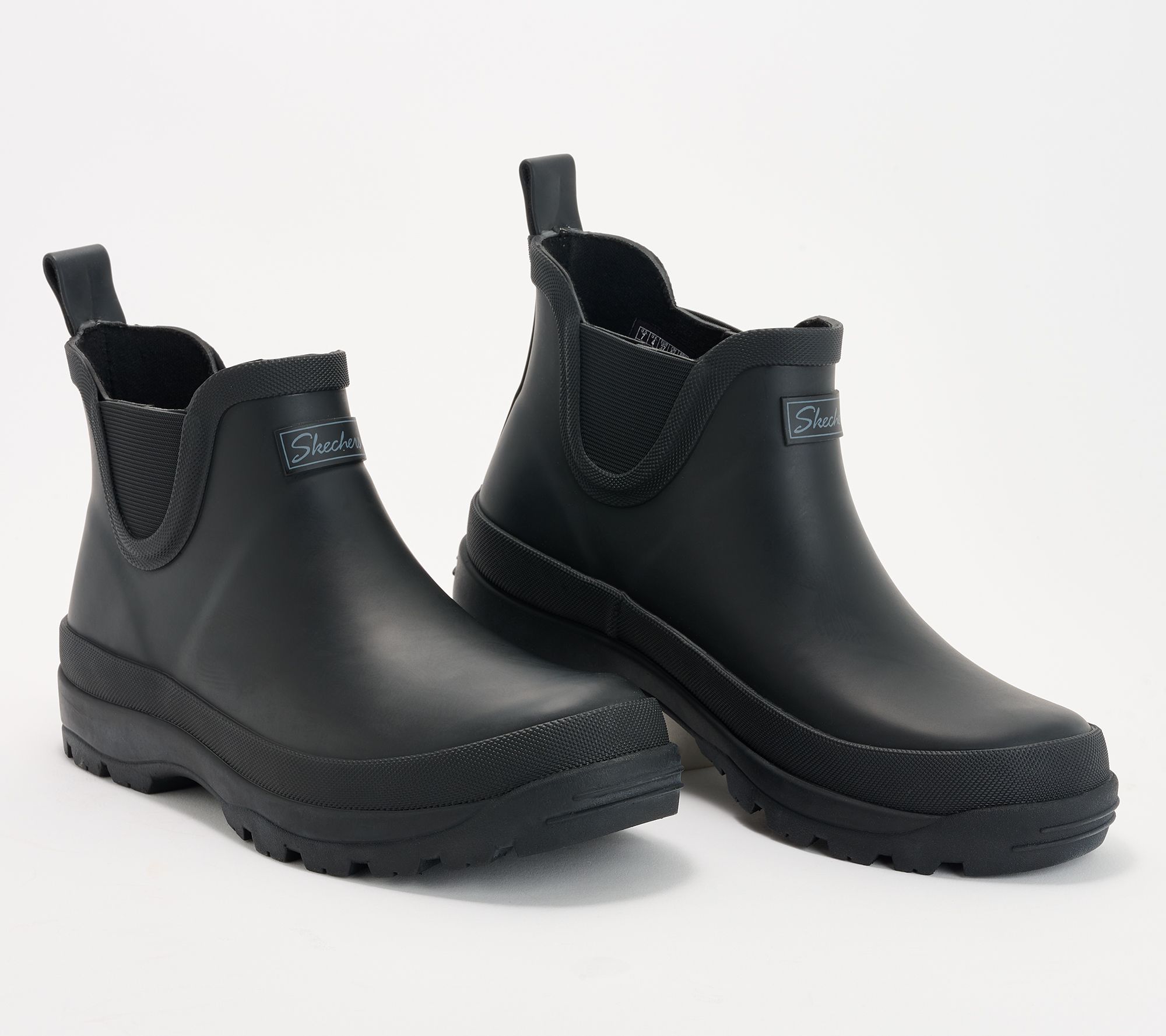 Martha Stewart x Skechers Waterproof Chelsea Boots Rugged Rain QVC