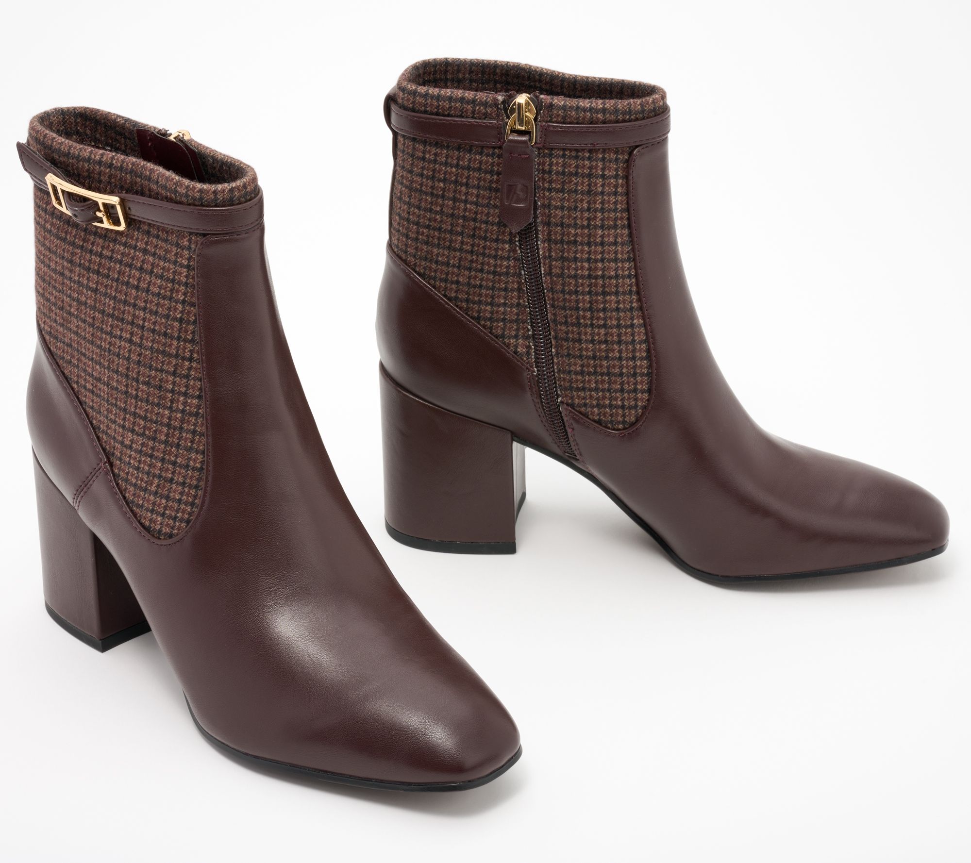 Franco Sarto Heeled Ankle Boots Tribute QVC