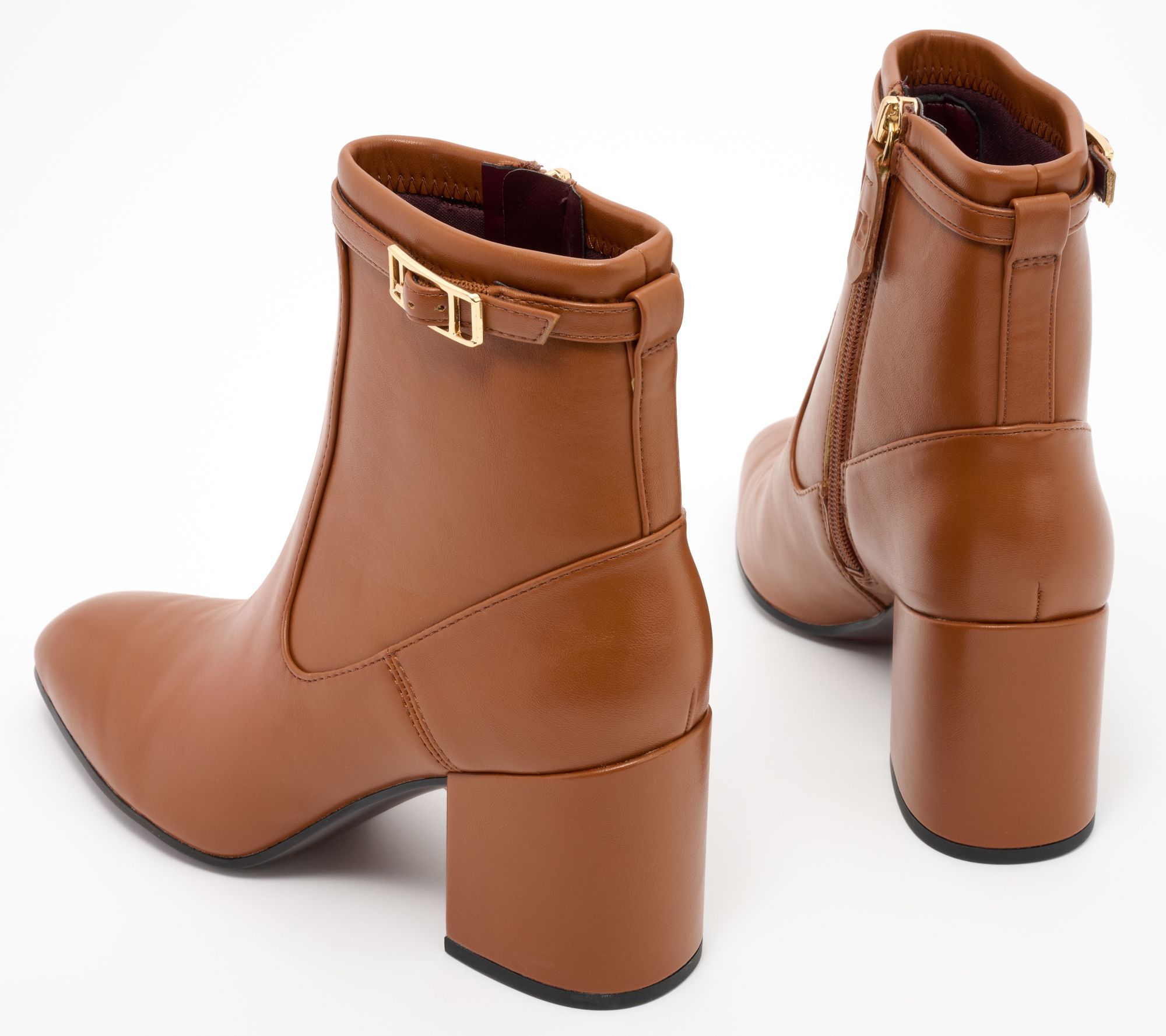 Franco sarto block sales heel booties