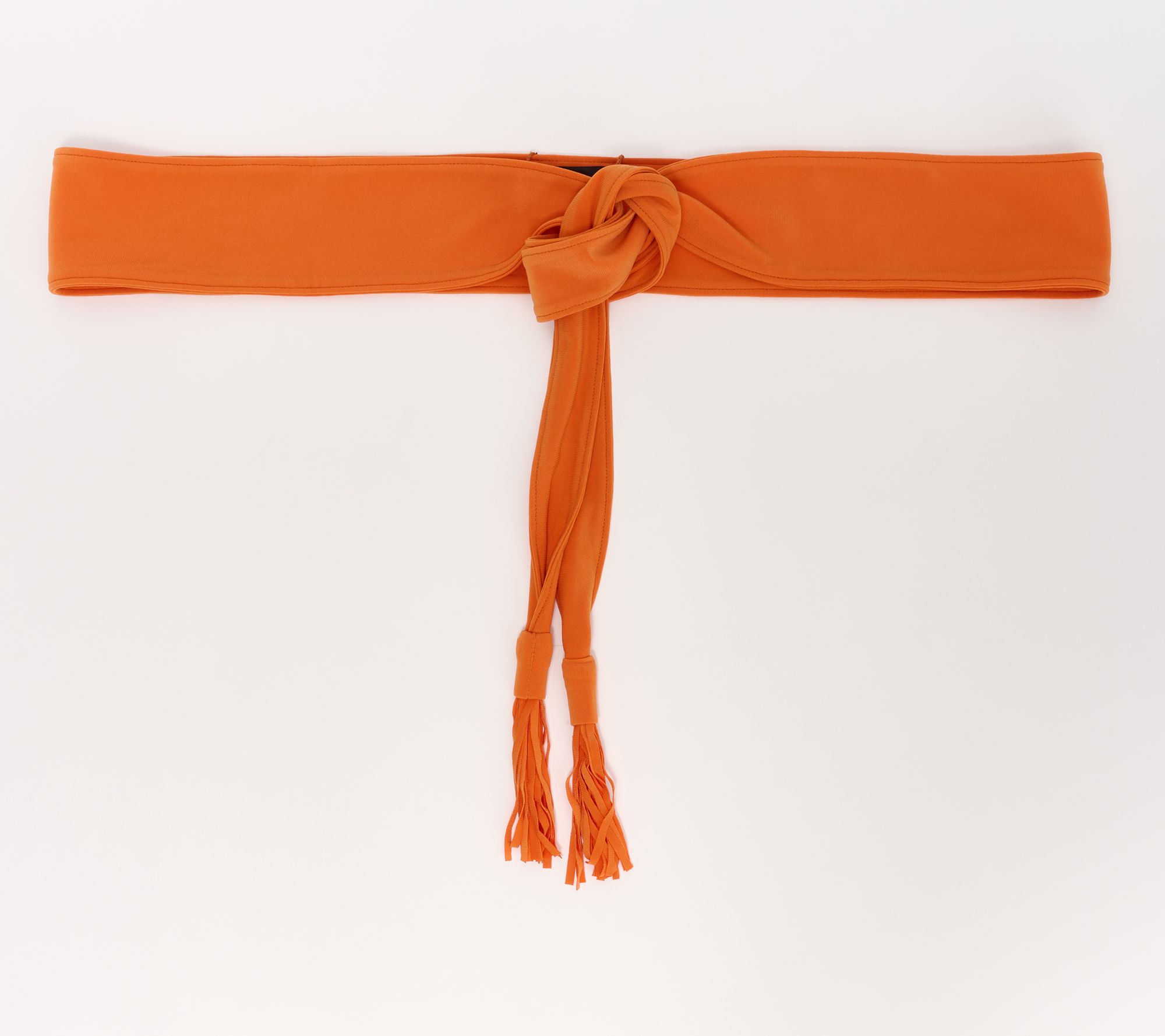 Attitudes by Renee Como Jersey Obi Belt w/ Tassels