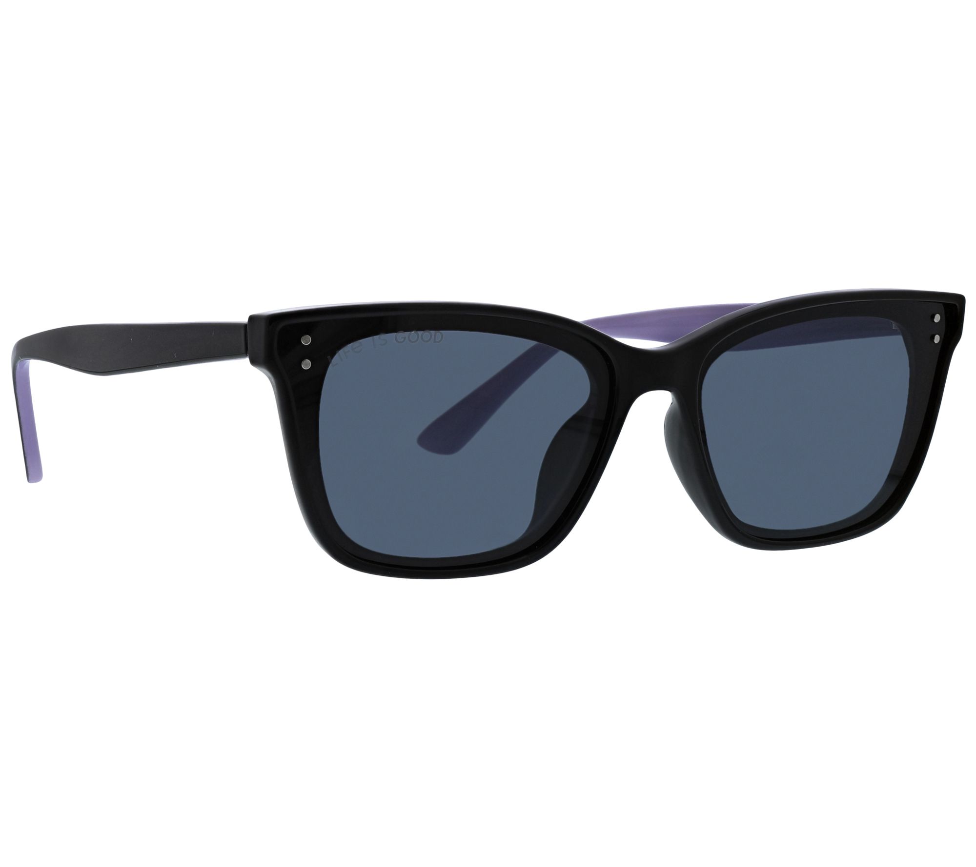 Life is Good Blue Shore Rectangular Polarized Snglasses