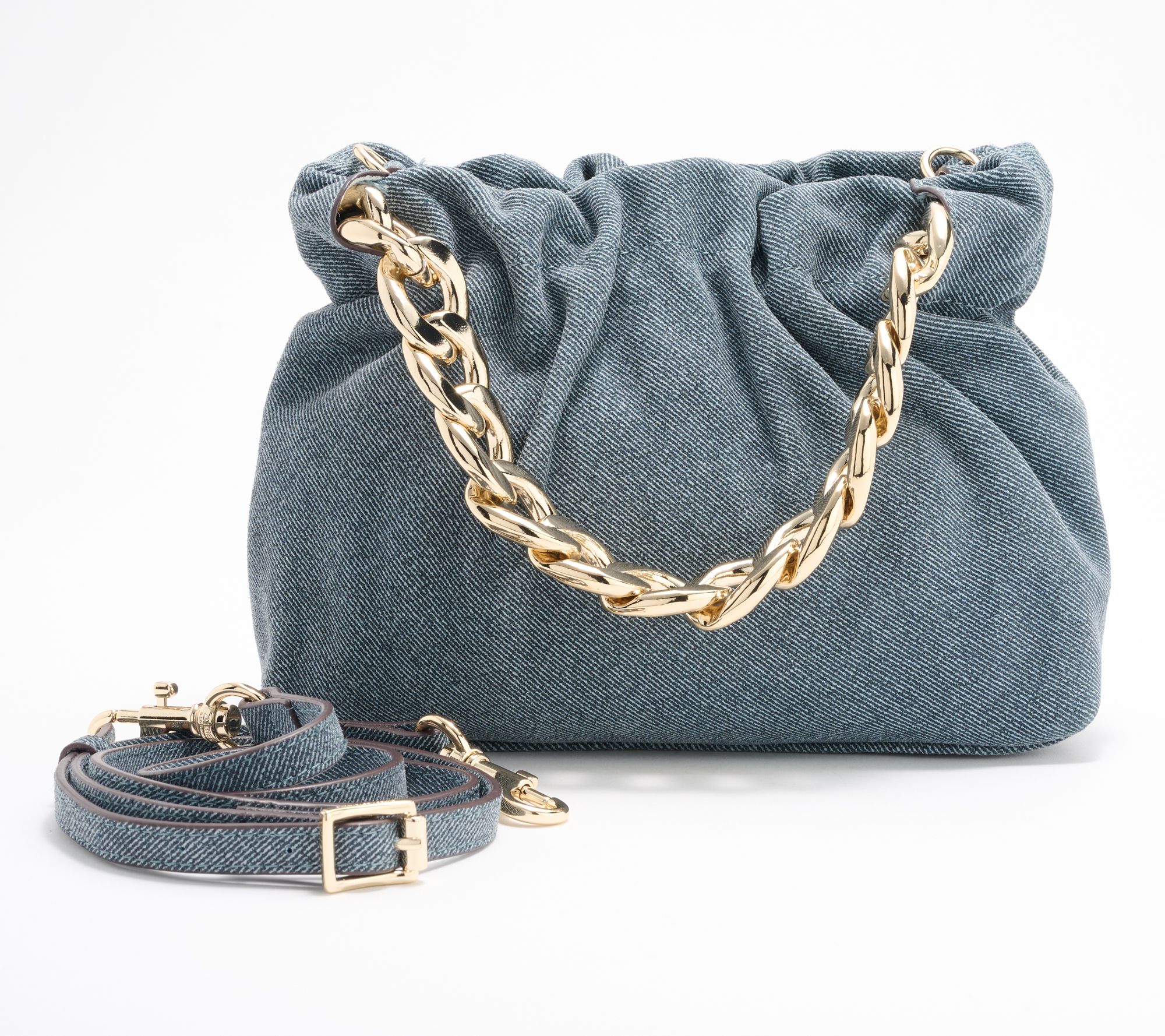 Aimee Kestenberg Chain Leather Handheld Crossbody